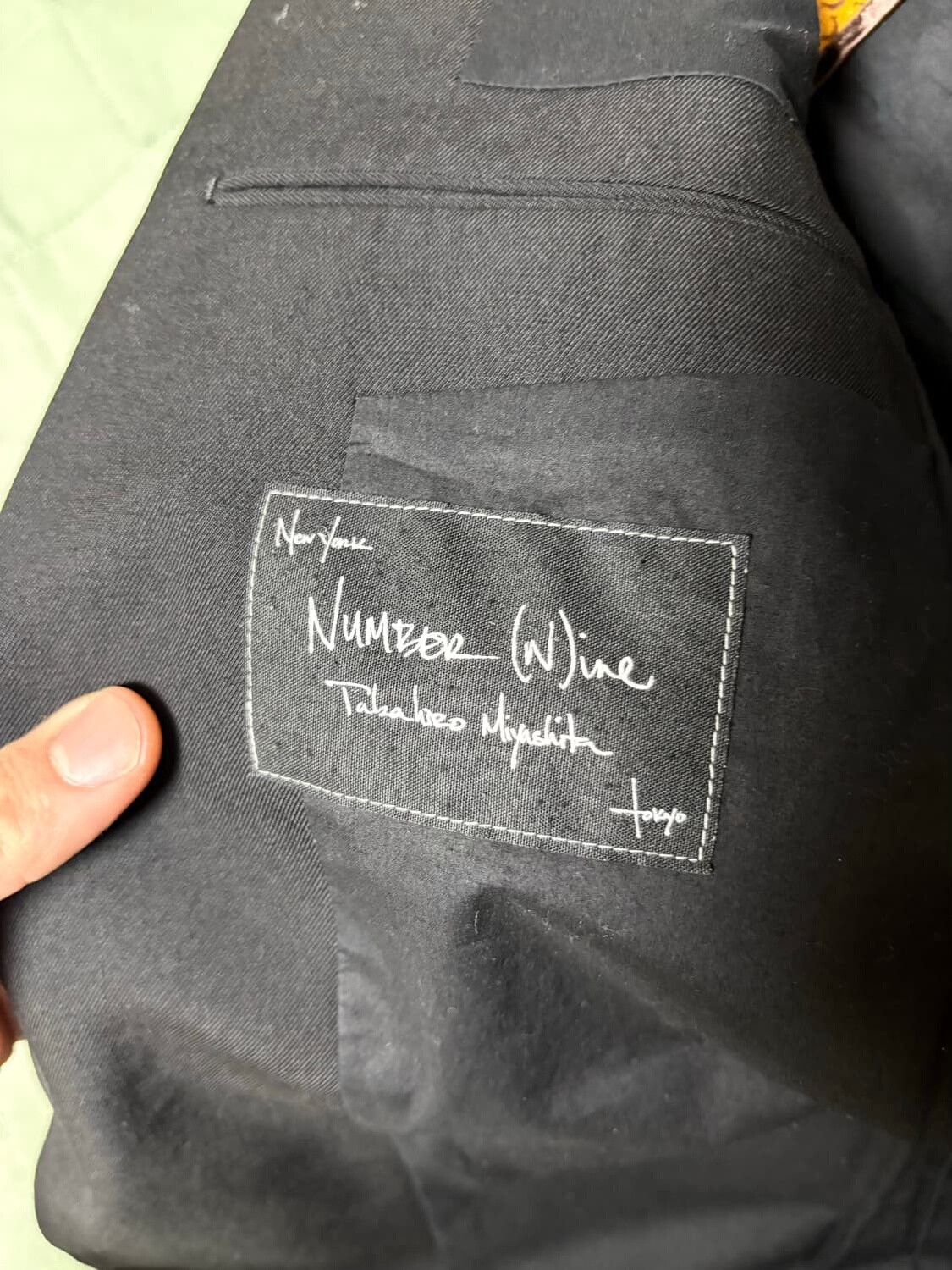 Takahiromiyashita The Soloist. numbernine Takahiro Miyashita Suit Jacket Size US L / EU 52-54 / 3 - 3 Thumbnail