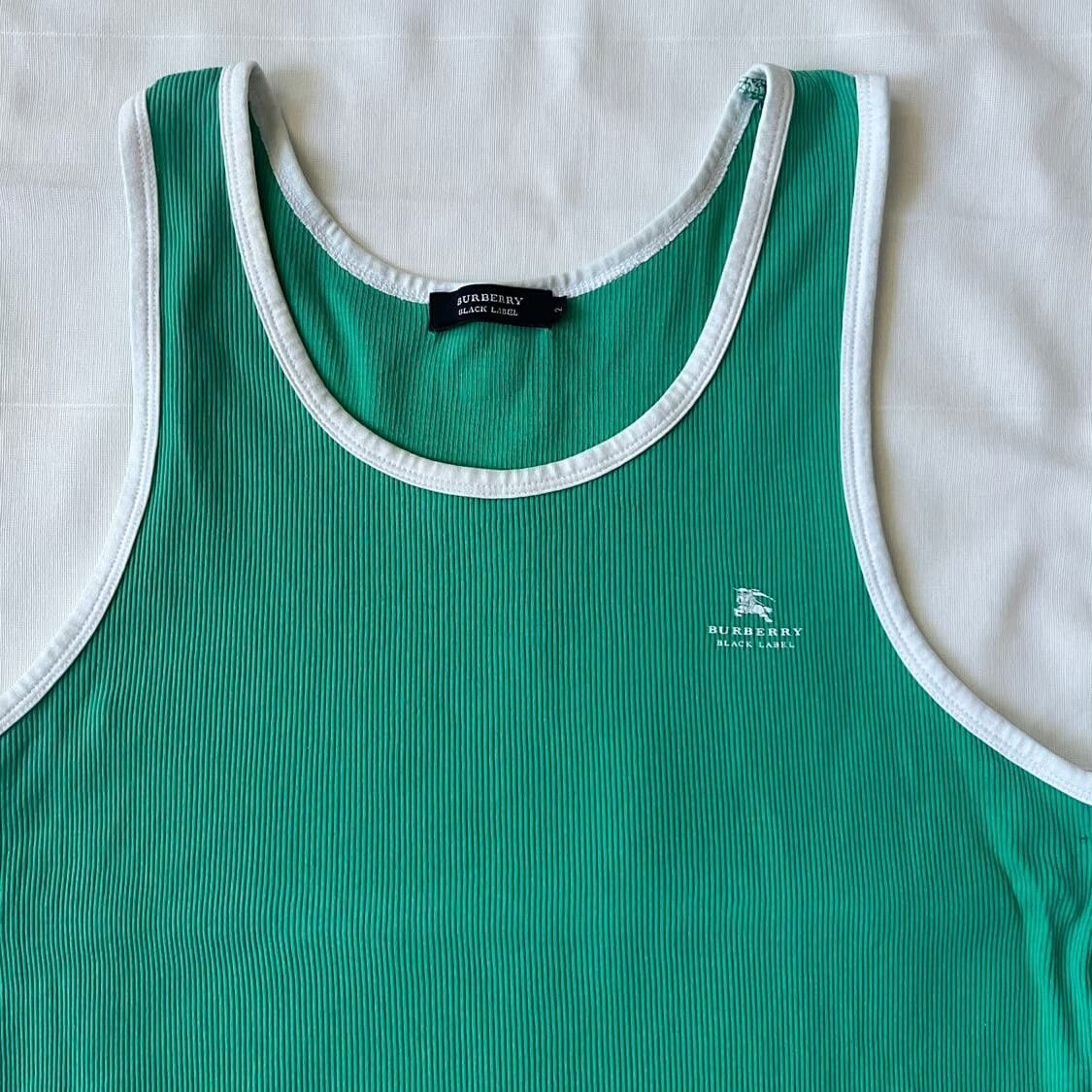 Burberry Burberry Vintage Tiffany Blue Vest Size L / US 10 / IT 46 - 7 Thumbnail