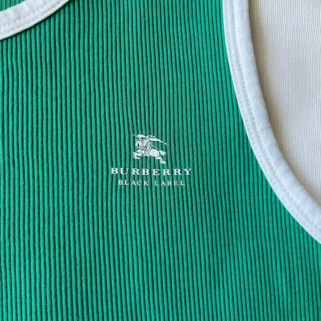 Burberry Burberry Vintage Tiffany Blue Vest Size L / US 10 / IT 46 - 2 Thumbnail