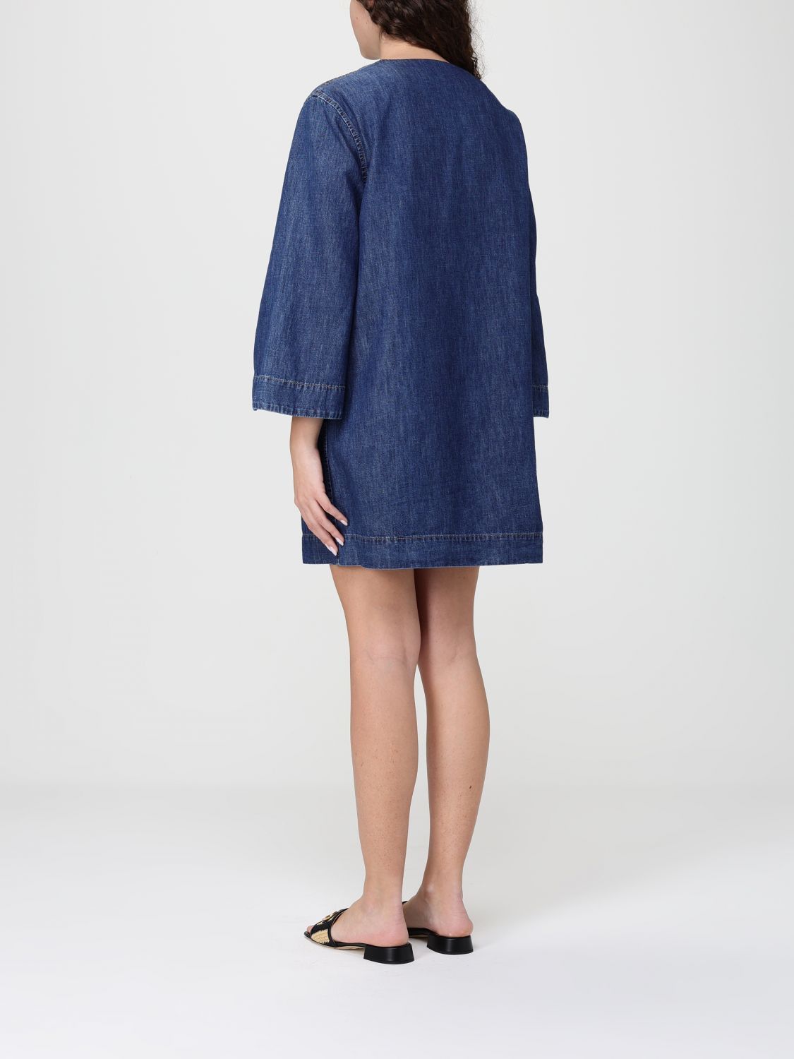 Valentino Valentino Dress Woman Blue Size L / US 10 / IT 46 - 3 Thumbnail