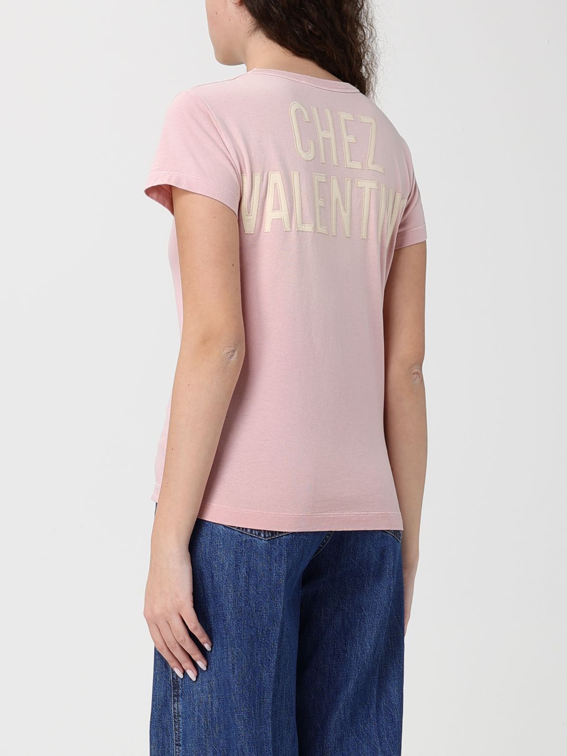 Valentino Valentino T-Shirt Woman Pink Size S / US 4 / IT 40 - 3 Thumbnail