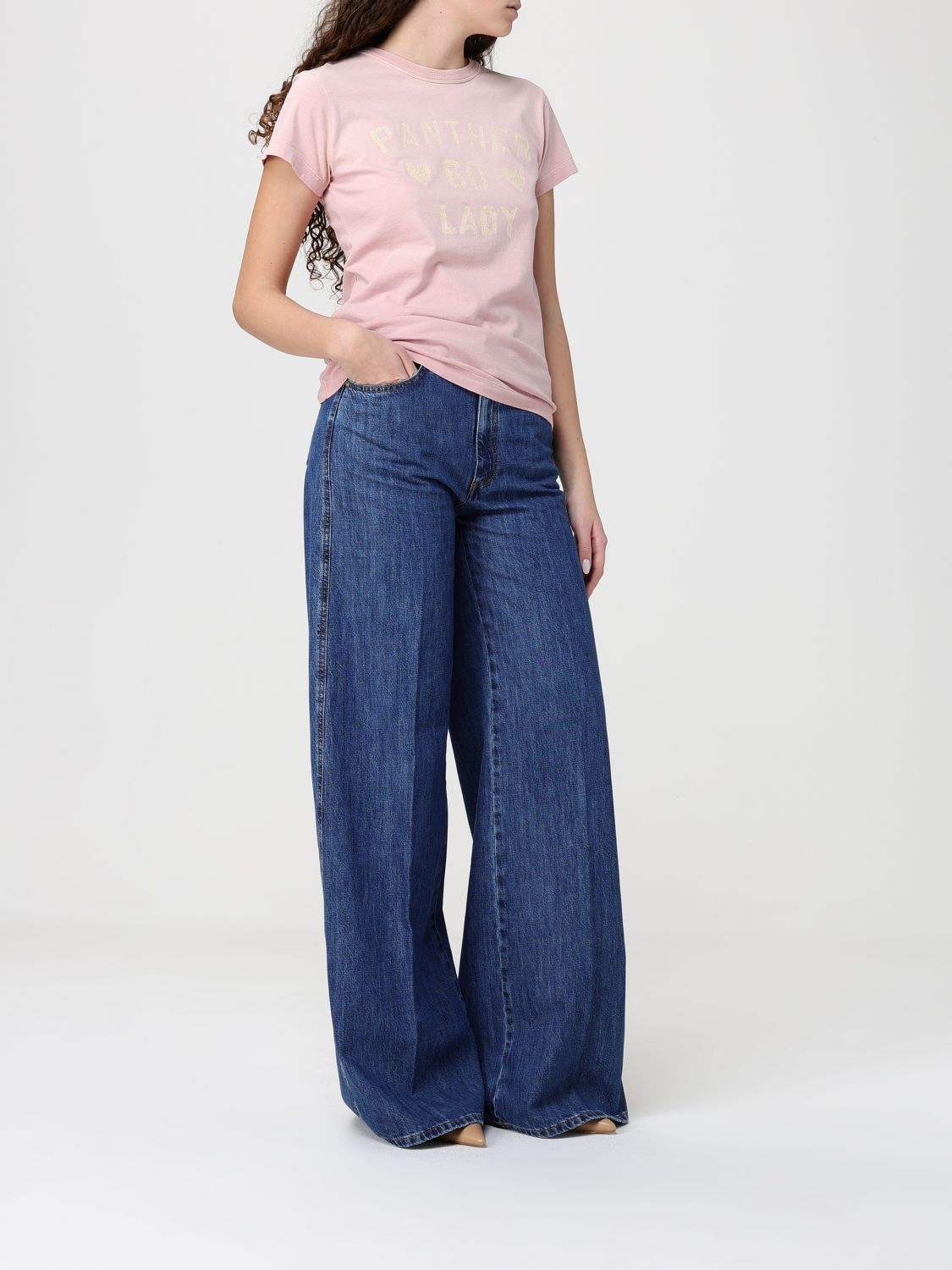 Valentino Valentino T-Shirt Woman Pink Size XS / US 0-2 / IT 36-38 - 2 Thumbnail