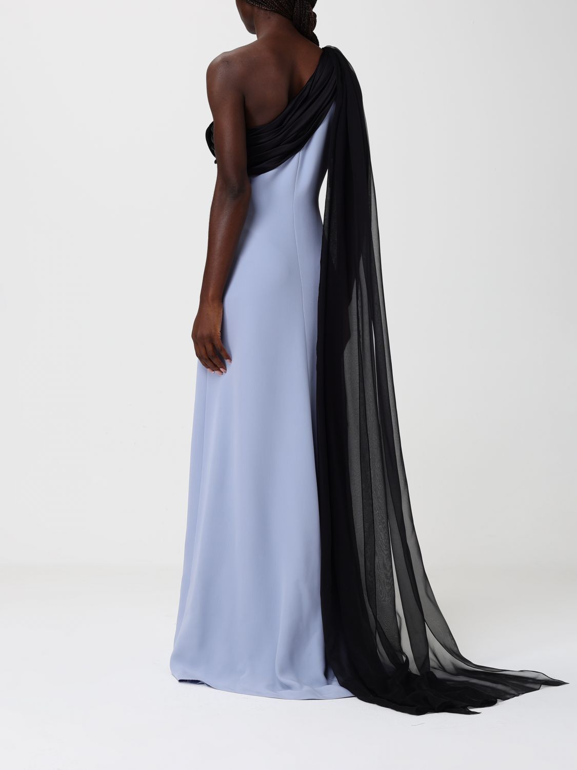 Valentino Valentino Dress Woman Gnawed Blue Size M / US 6-8 / IT 42-44 - 2 Thumbnail