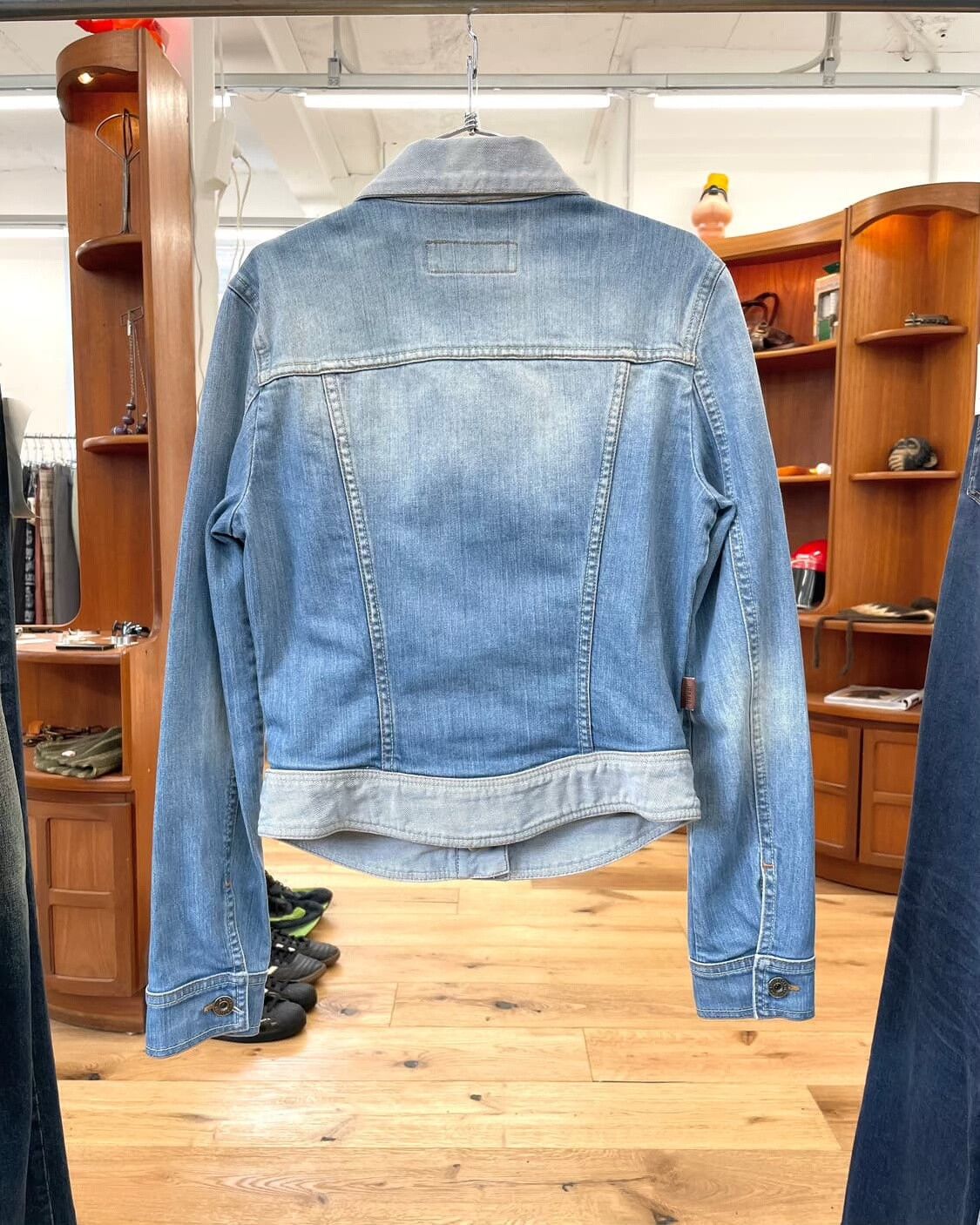 Moschino Moskino Vintage Cupid Denim Jacket Size M / US 6-8 / IT 42-44 - 5 Thumbnail