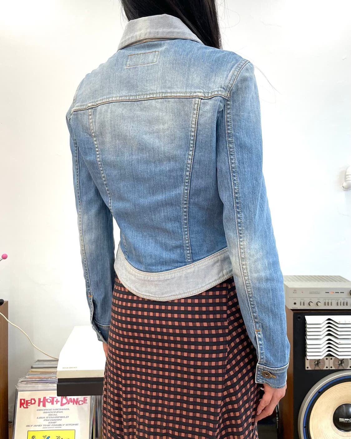 Moschino Moskino Vintage Cupid Denim Jacket Size M / US 6-8 / IT 42-44 - 4 Thumbnail