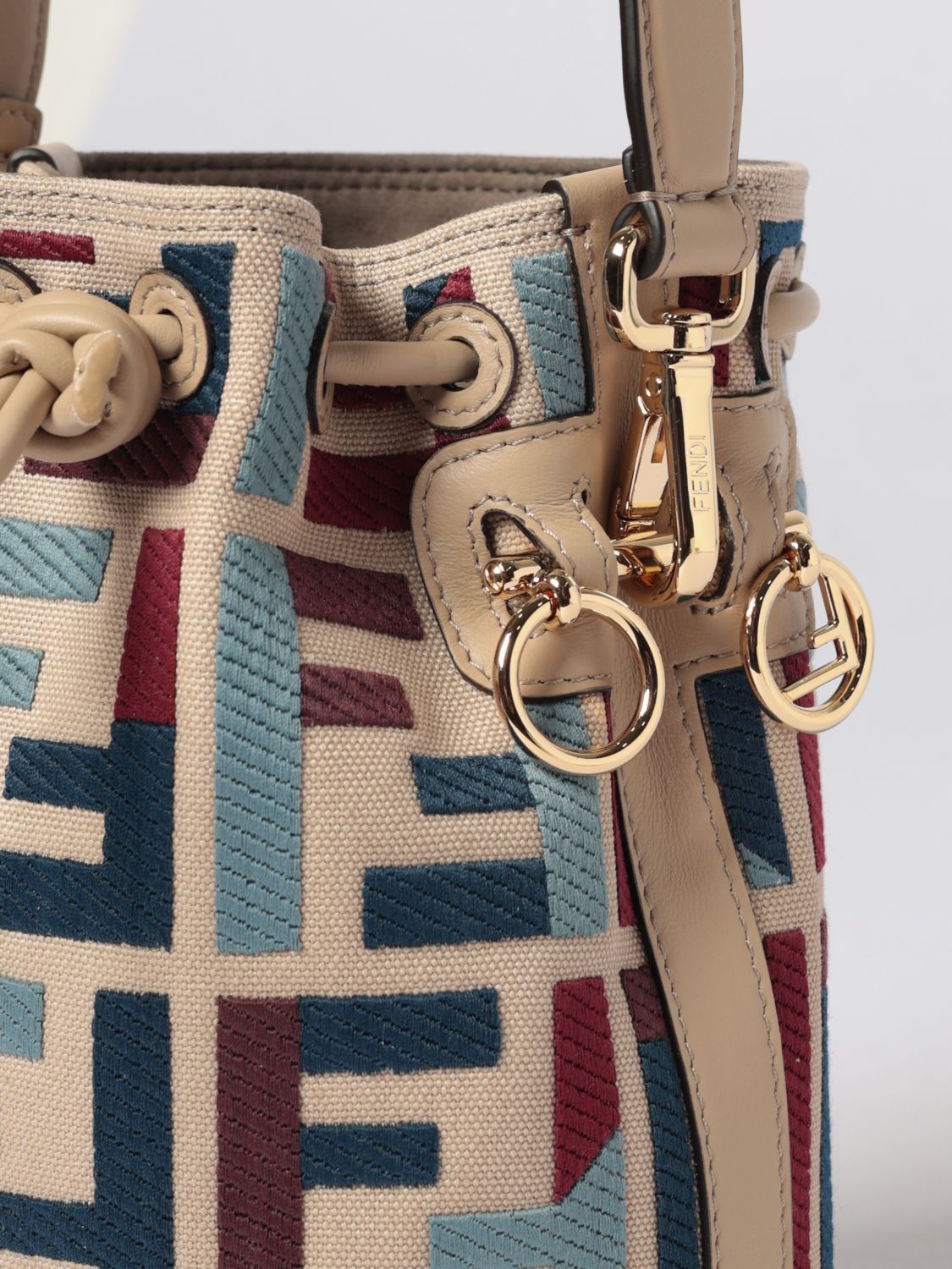 Fendi Fendi Mini Bag Woman Beige Size ONE SIZE - 4 Thumbnail
