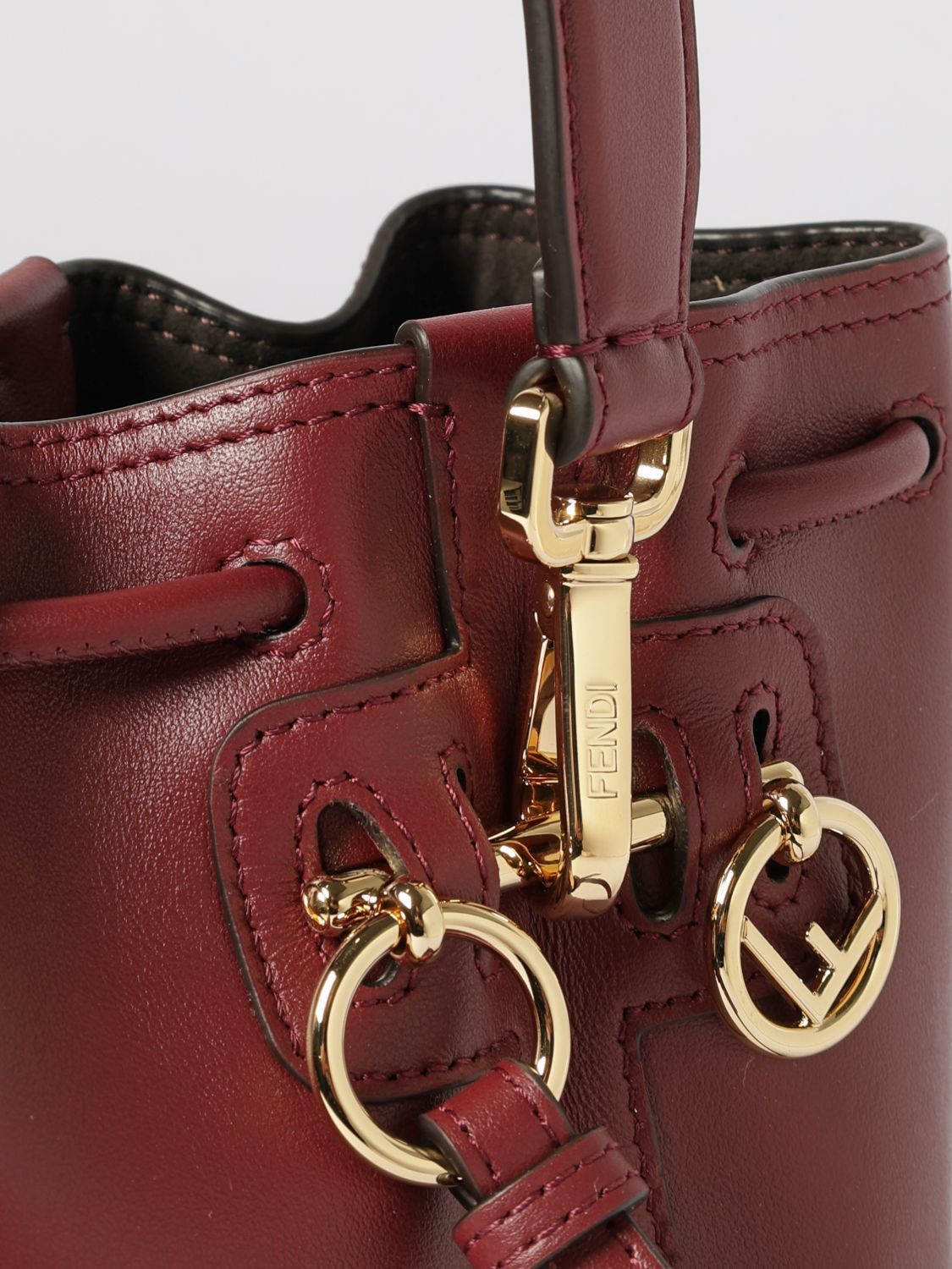 Fendi Fendi Mini Bag Woman Burgundy Size ONE SIZE - 4 Thumbnail