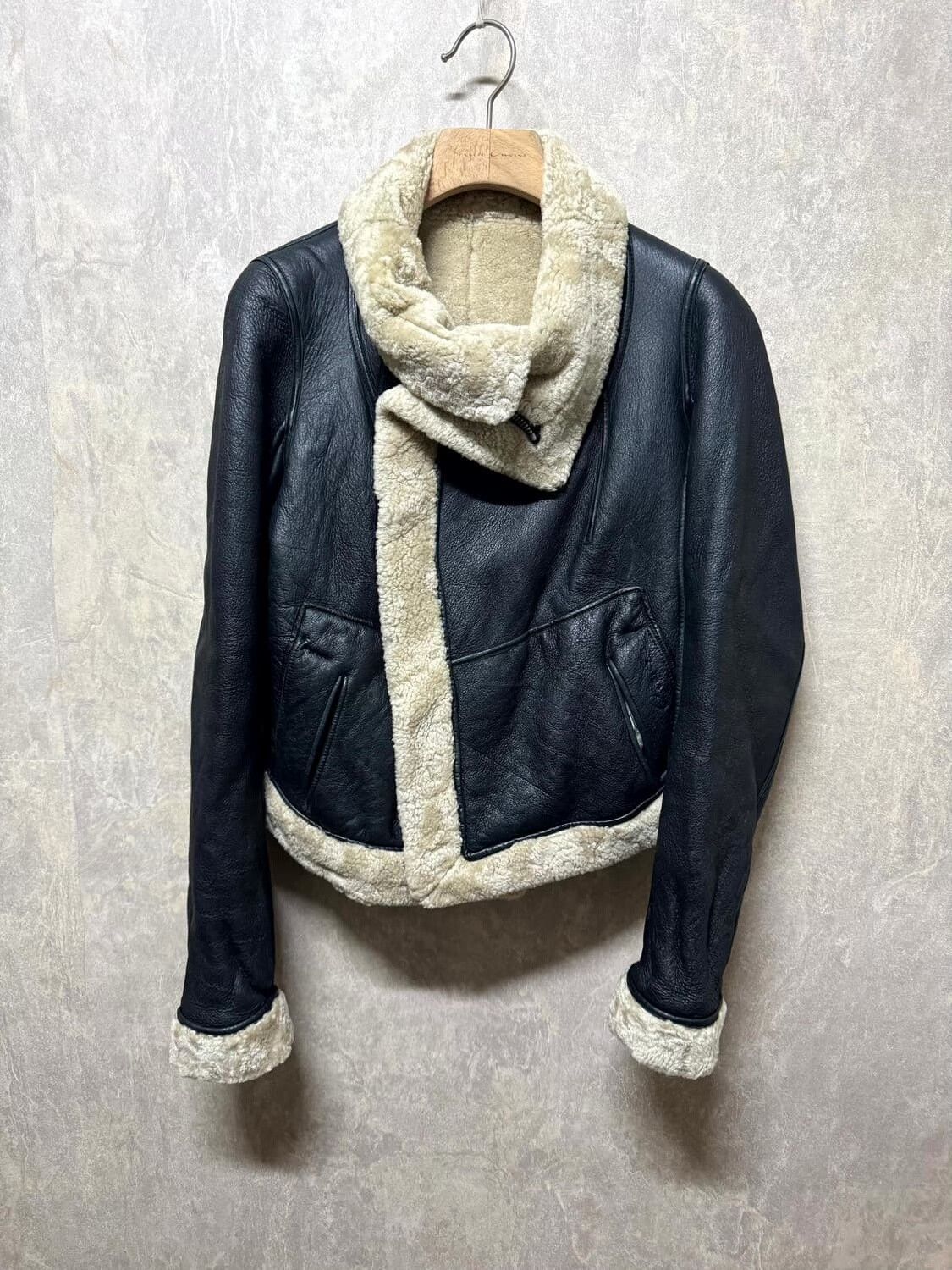 Rick Owens Rick Owens Sheepskin Leather Jacket Size US XS / EU 42 / 0 - 2 Thumbnail