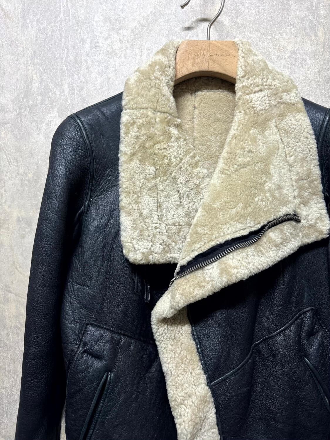 Rick Owens Rick Owens Sheepskin Leather Jacket Size US XS / EU 42 / 0 - 4 Thumbnail