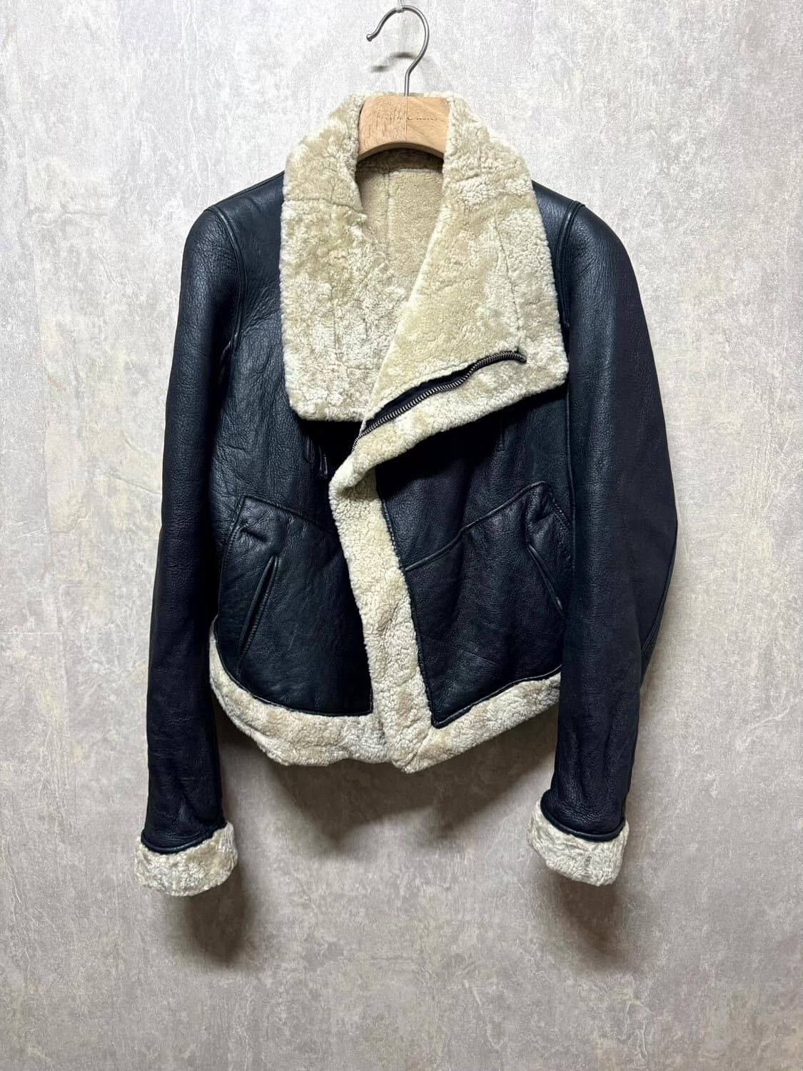 Rick Owens Rick Owens Sheepskin Leather Jacket Size US XS / EU 42 / 0 - 3 Thumbnail
