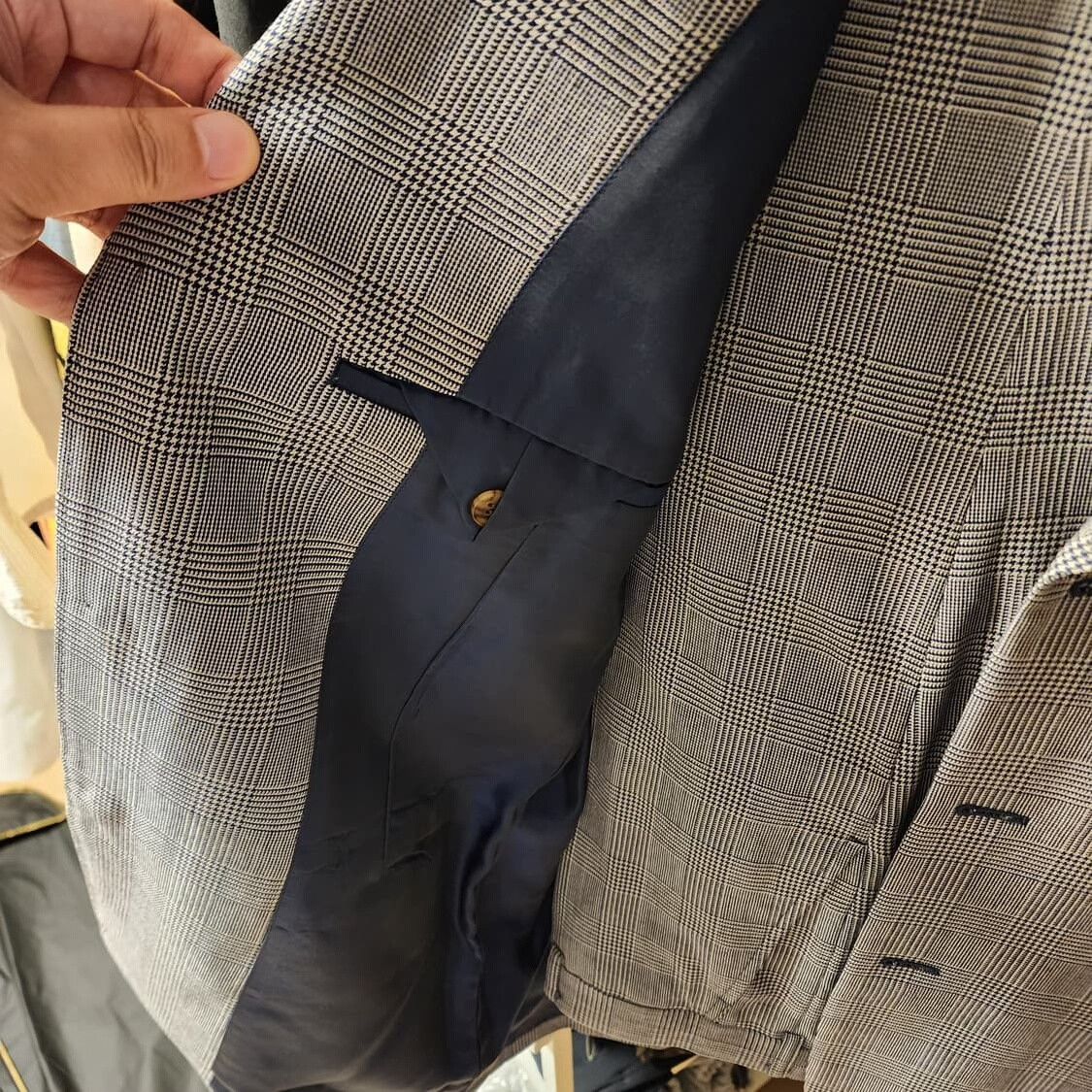Rei Kawakubo Comme des Garçons Berkeley Check Blazer Size US L / EU 52-54 / 3 - 4 Thumbnail