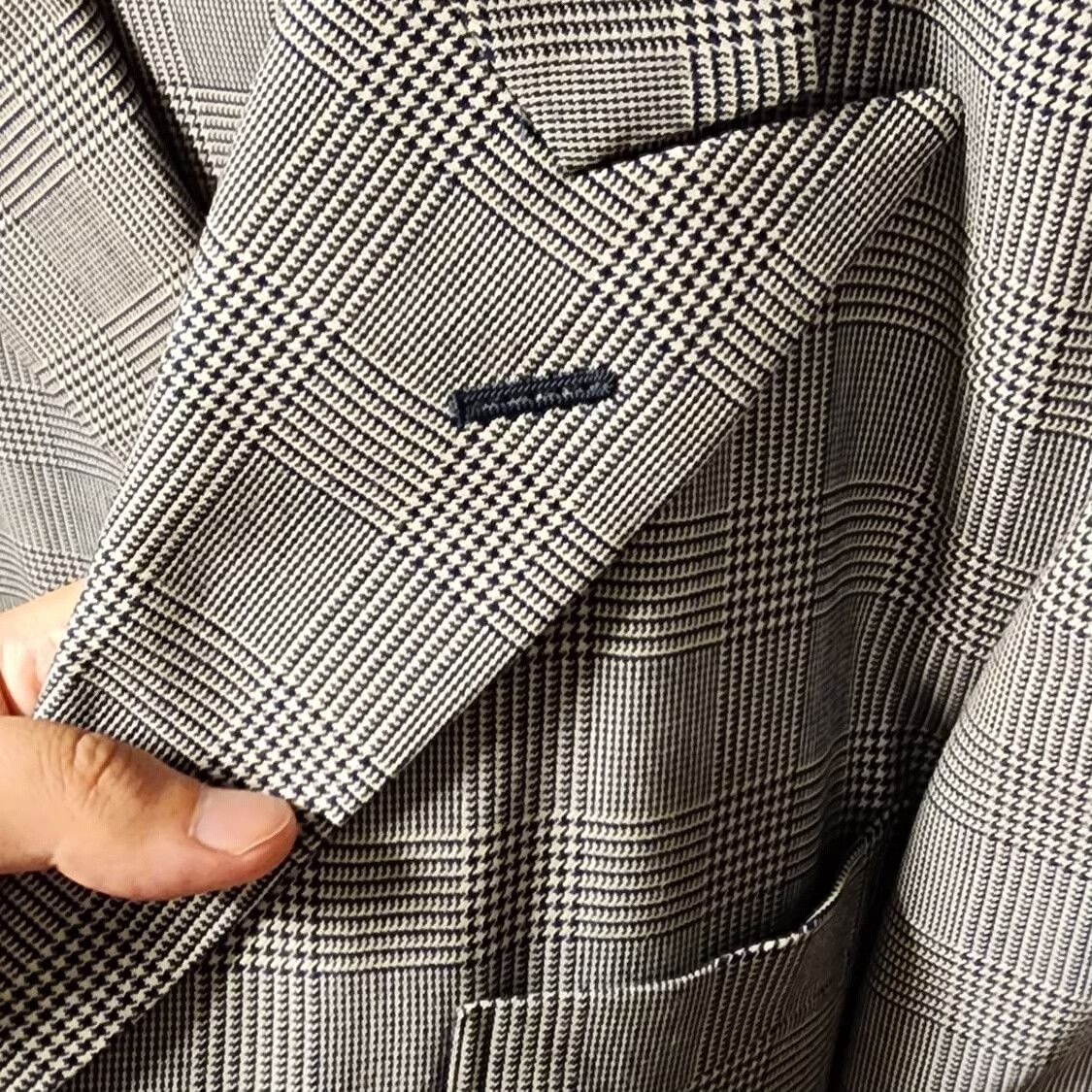 Rei Kawakubo Comme des Garçons Berkeley Check Blazer Size US L / EU 52-54 / 3 - 2 Thumbnail