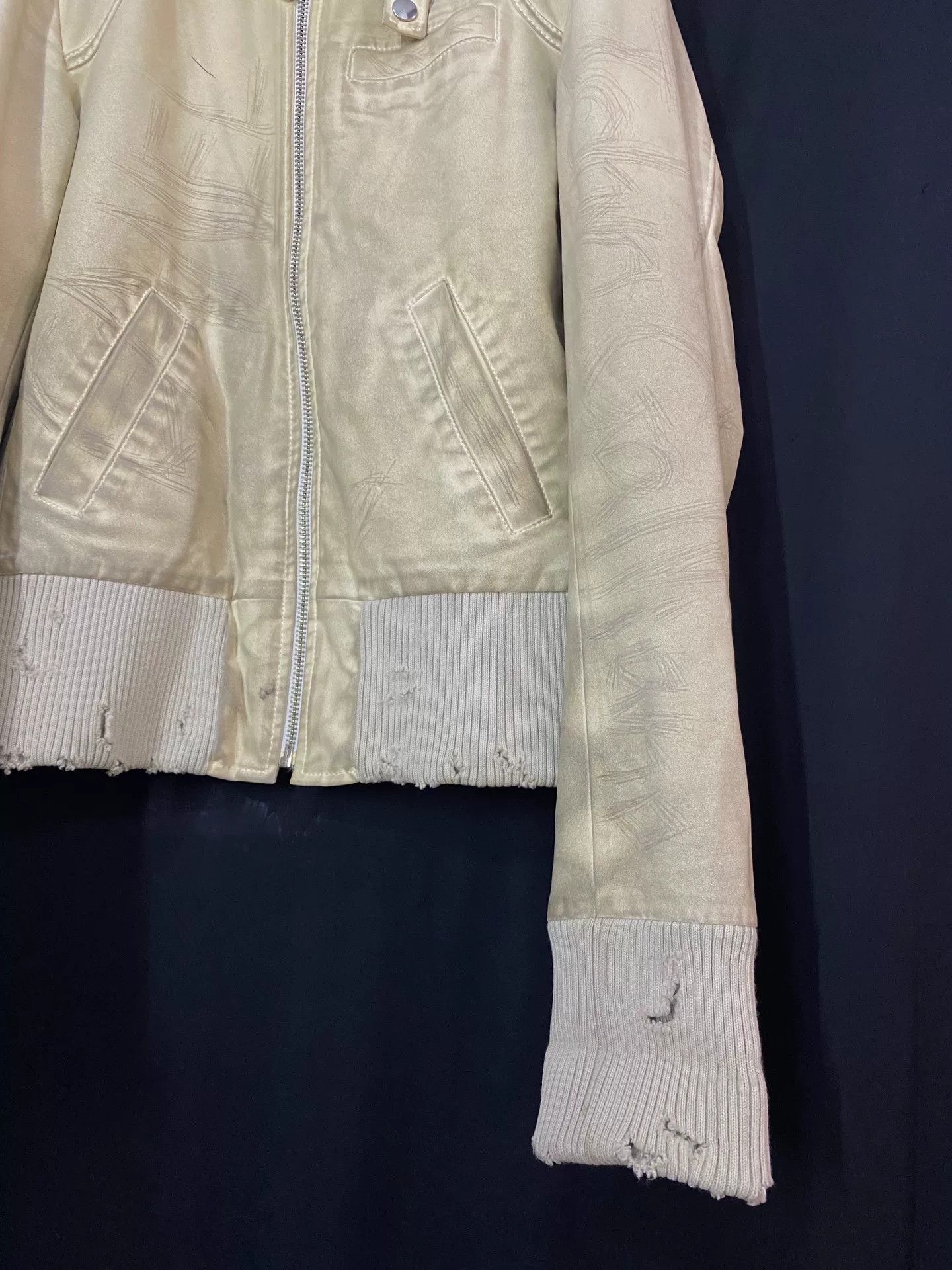 Nozomi Ishiguro Nozomi Ishiguro Leather Jacket Size US M / EU 48-50 / 2 - 2 Thumbnail