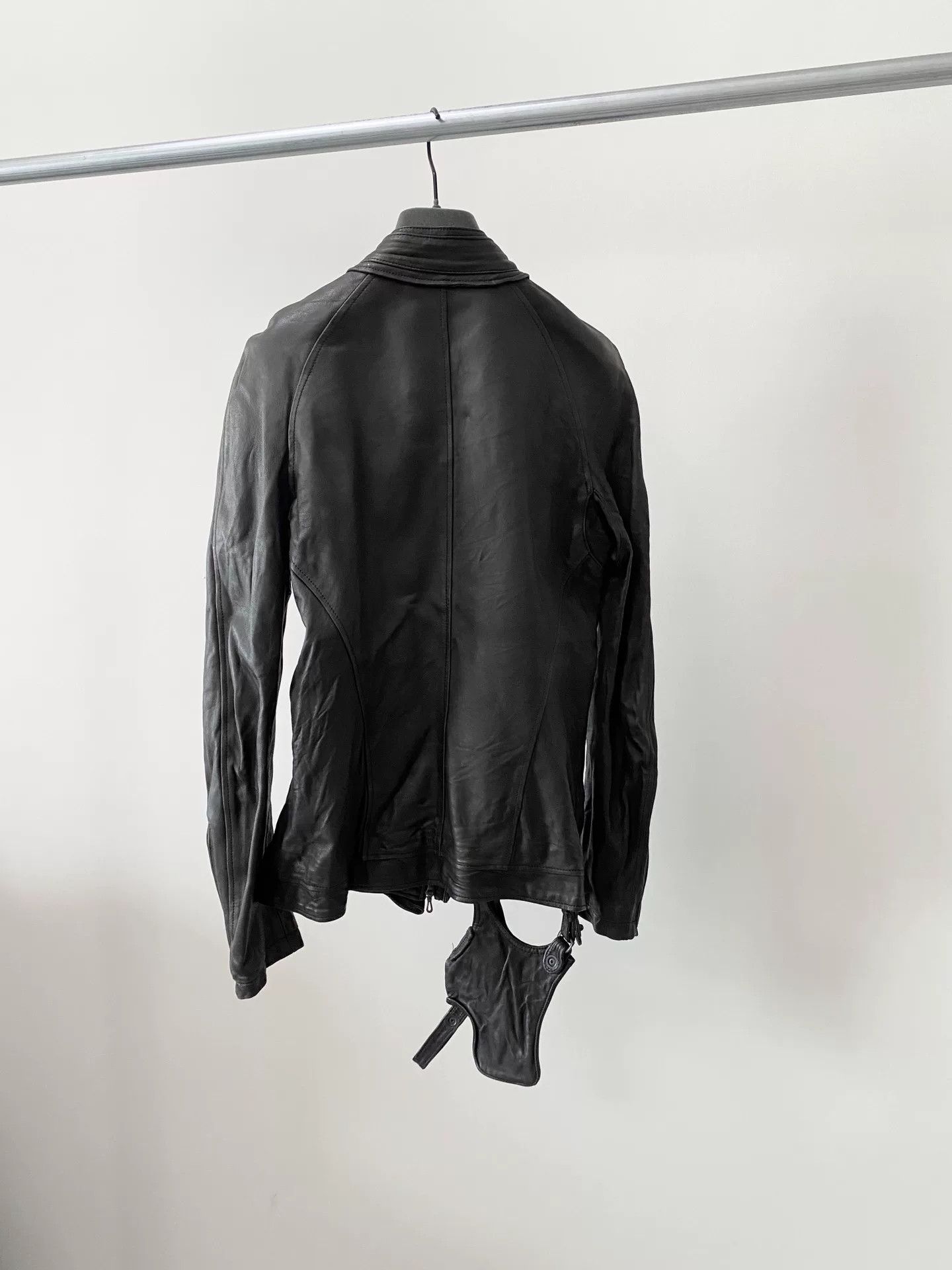 Julius Julius 2010SS Gun Pocket Leather Jacket Size US M / EU 48-50 / 2 - 6 Thumbnail