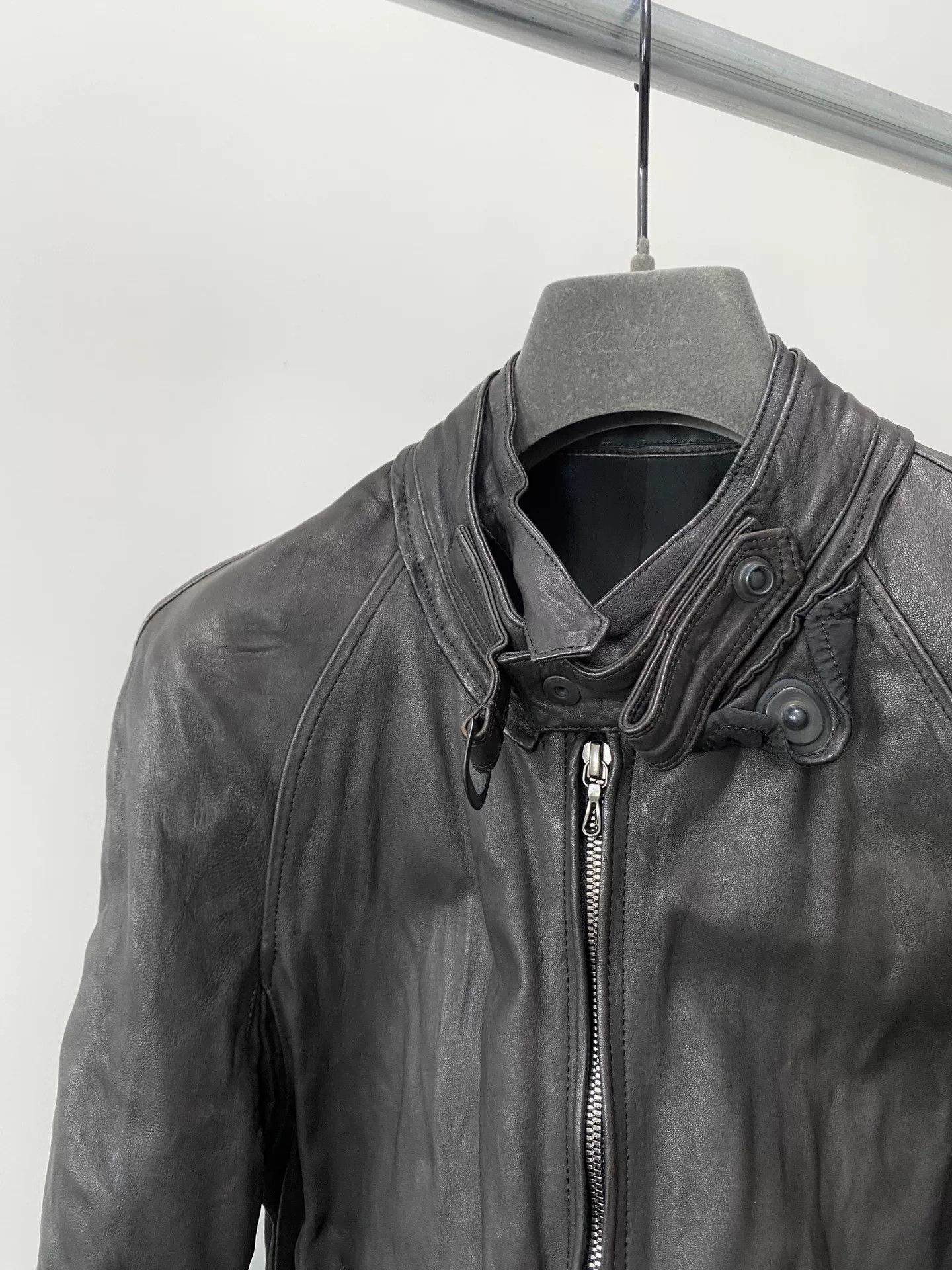 Julius Julius 2010SS Gun Pocket Leather Jacket Size US M / EU 48-50 / 2 - 5 Thumbnail