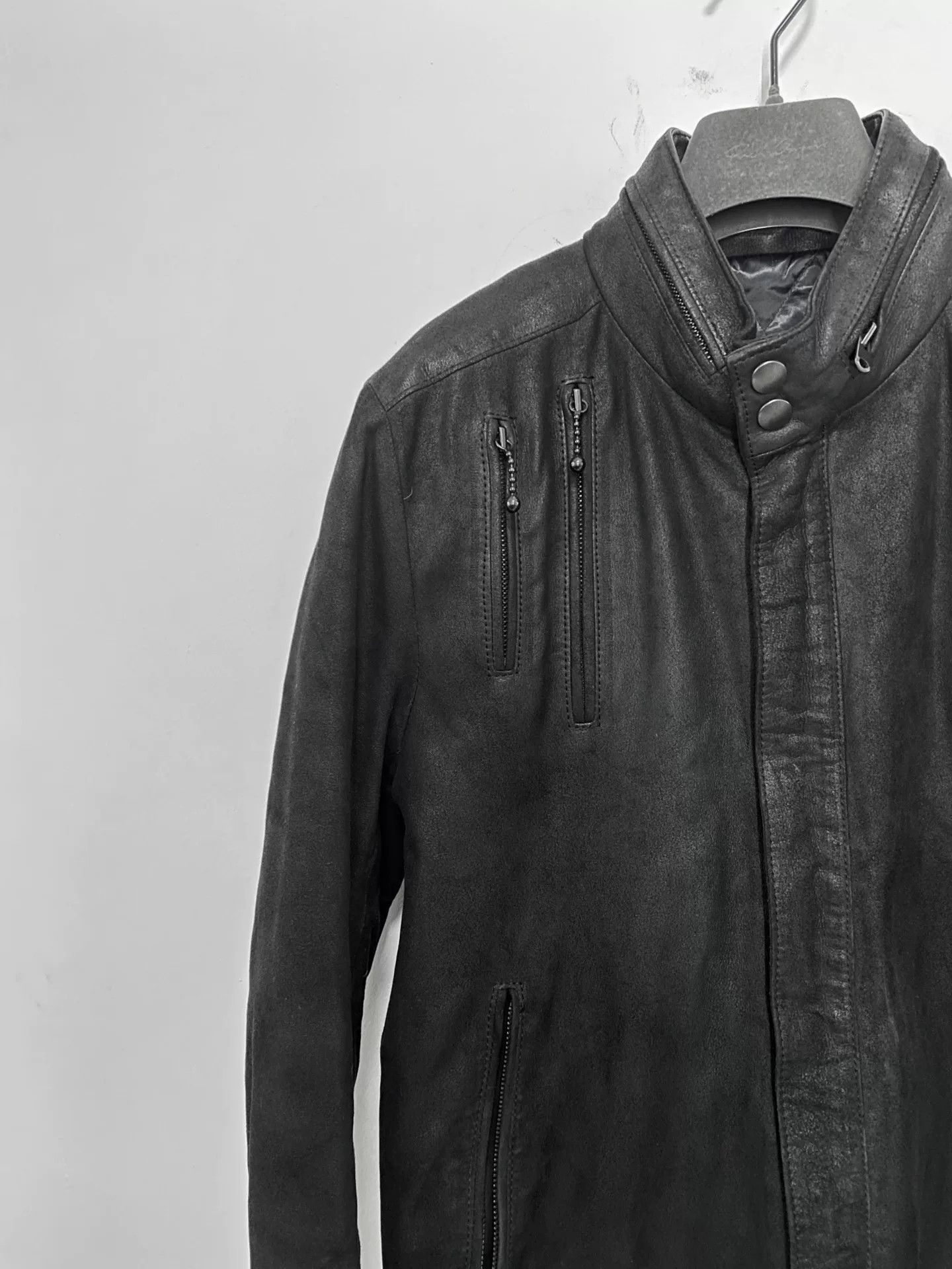 Number (N)ine Number (N)ine 2004AW Leather Jacket Size US M / EU 48-50 / 2 - 3 Thumbnail