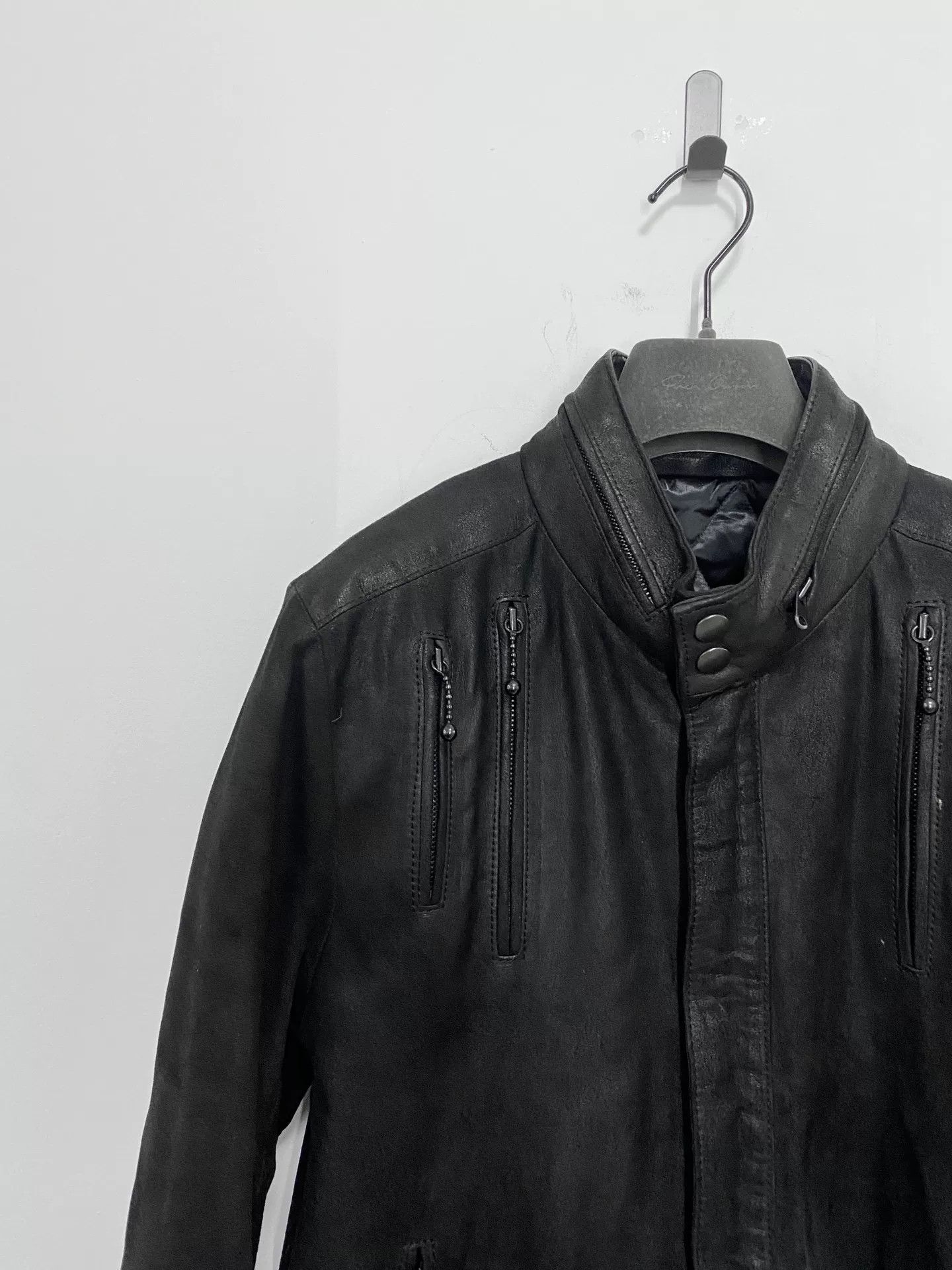 Number (N)ine Number (N)ine 2004AW Leather Jacket Size US M / EU 48-50 / 2 - 4 Thumbnail