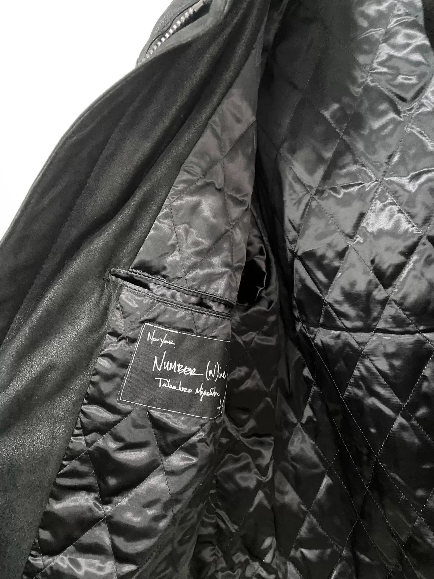 Number (N)ine Number (N)ine 2004AW Leather Jacket Size US M / EU 48-50 / 2 - 8 Thumbnail
