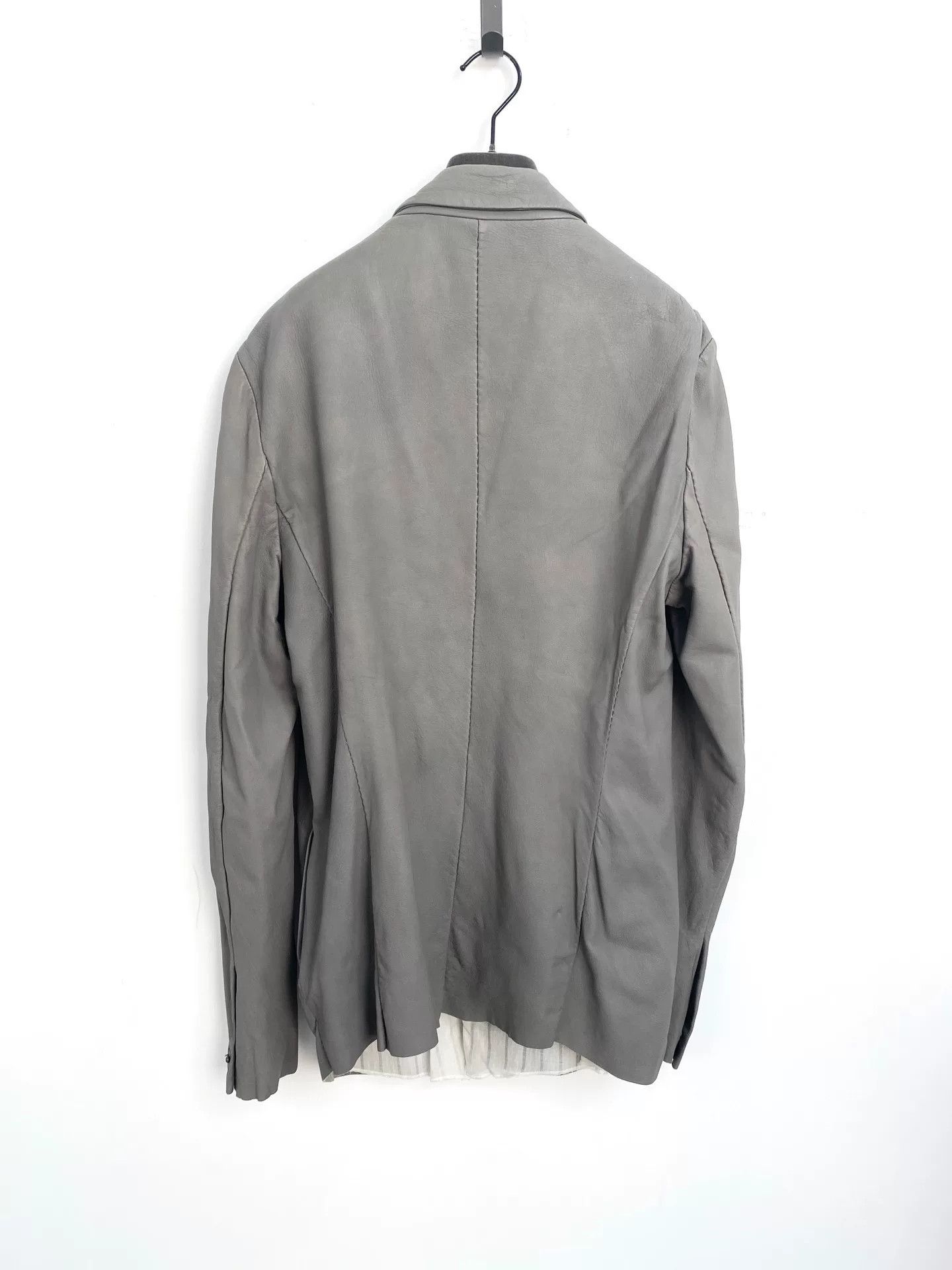 Isaac Sellam Experience ISAAC SELLAM Deer Skin Leather Jacket Size US M / EU 48-50 / 2 - 2 Thumbnail