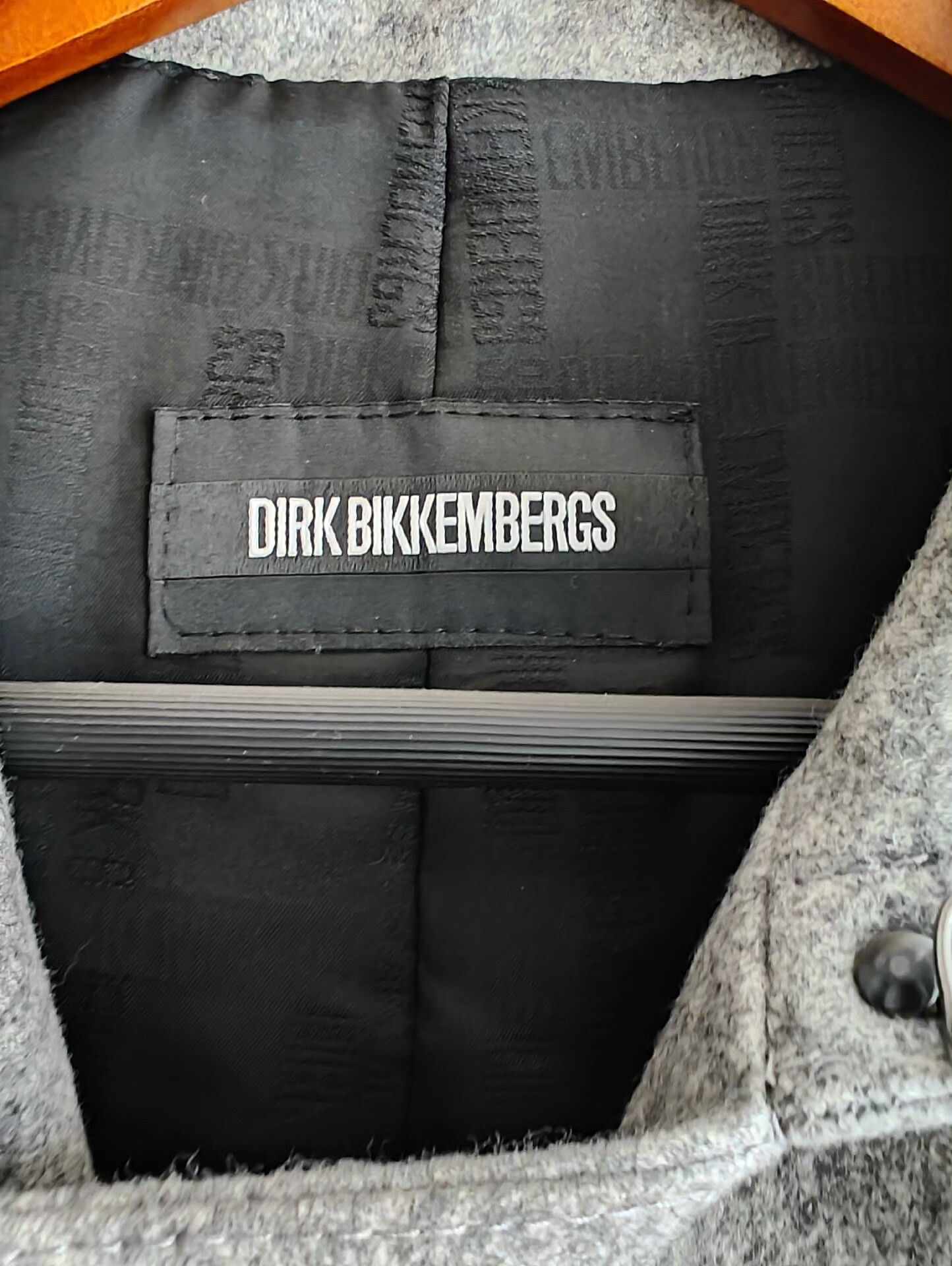 Dirk Bikkembergs Dirk Bikkembergs Black Label Wool Blend Men's Coat Size US M / EU 48-50 / 2 - 4 Thumbnail
