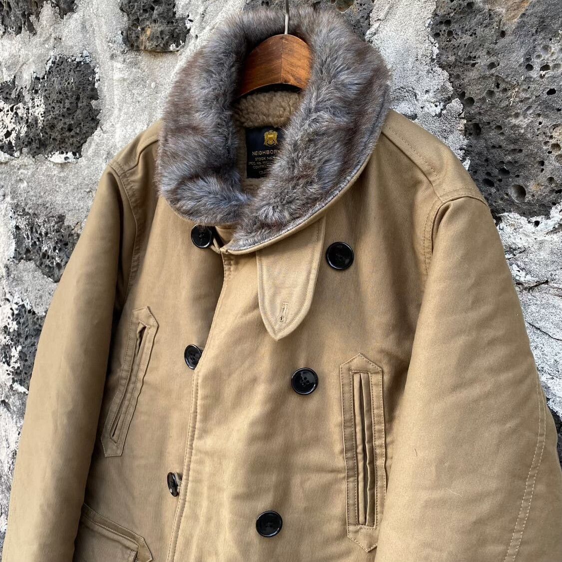 Neighborhood Neighborhood Boston Wolf Gray Wool Coat Size US M / EU 48-50 / 2 - 2 Thumbnail
