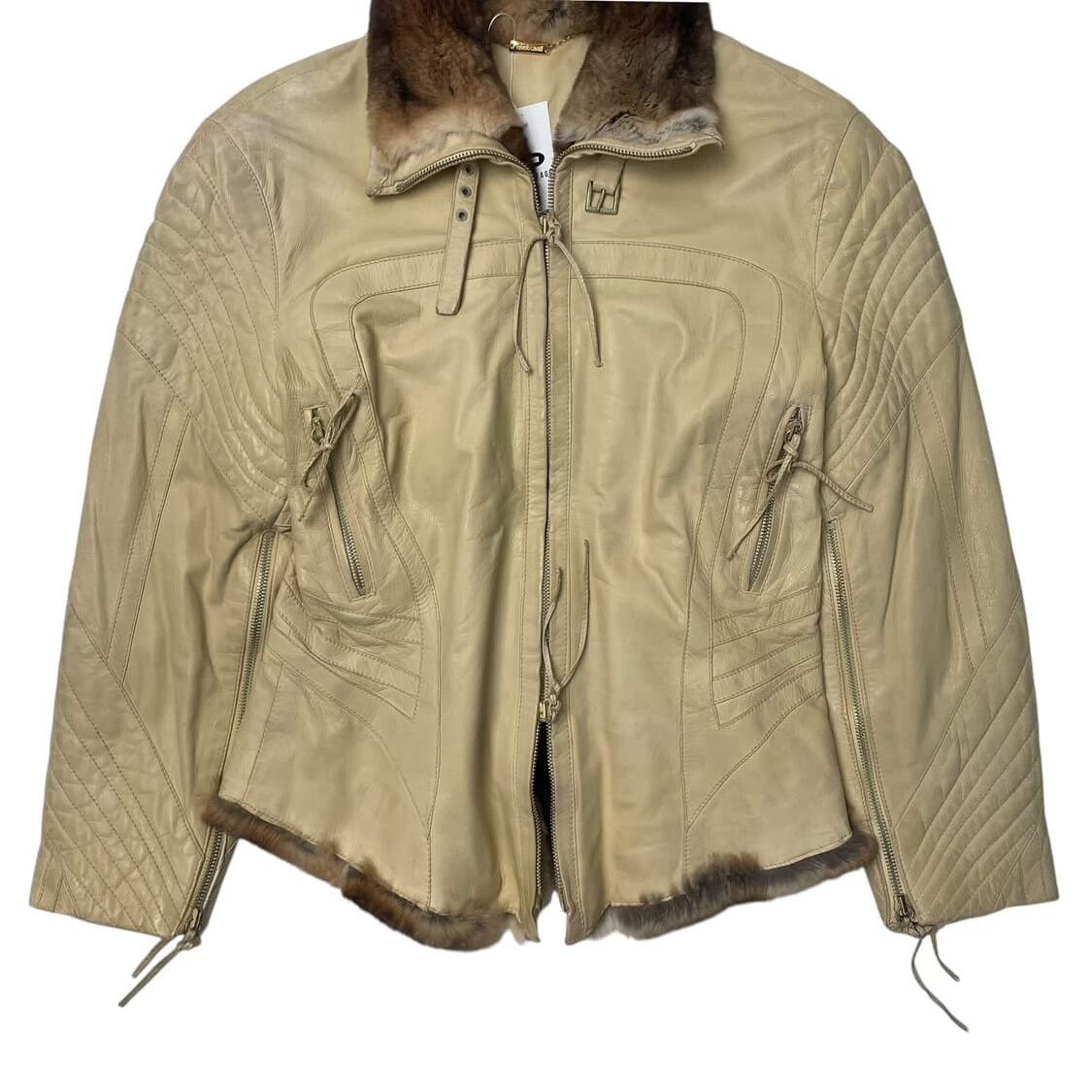 Roberto Cavalli Roberto Cavalli Vintage Leather Jacket Size US M / EU 48-50 / 2 - 4 Thumbnail