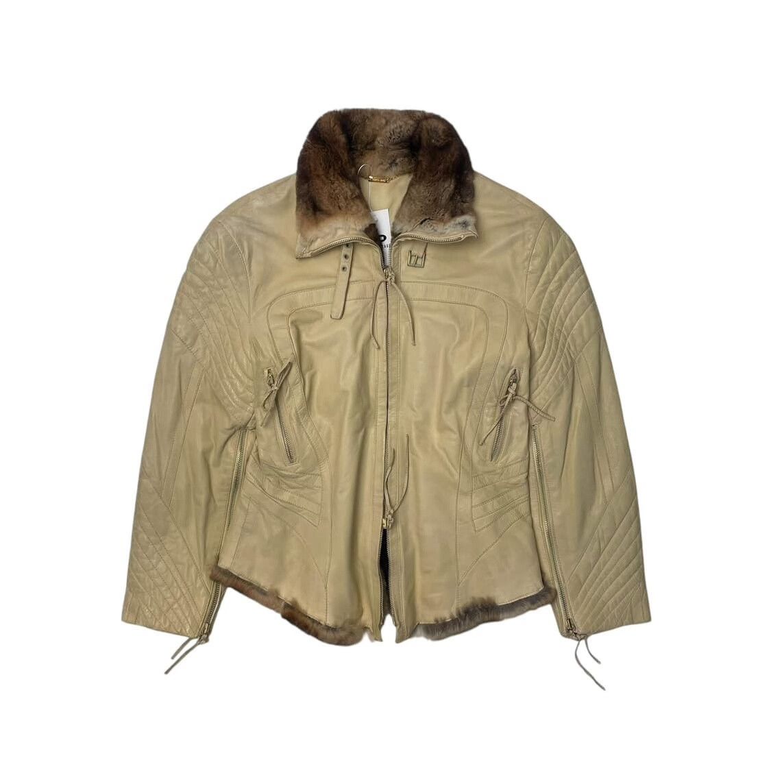 Roberto Cavalli Roberto Cavalli Vintage Leather Jacket Size US M / EU 48-50 / 2 - 2 Thumbnail
