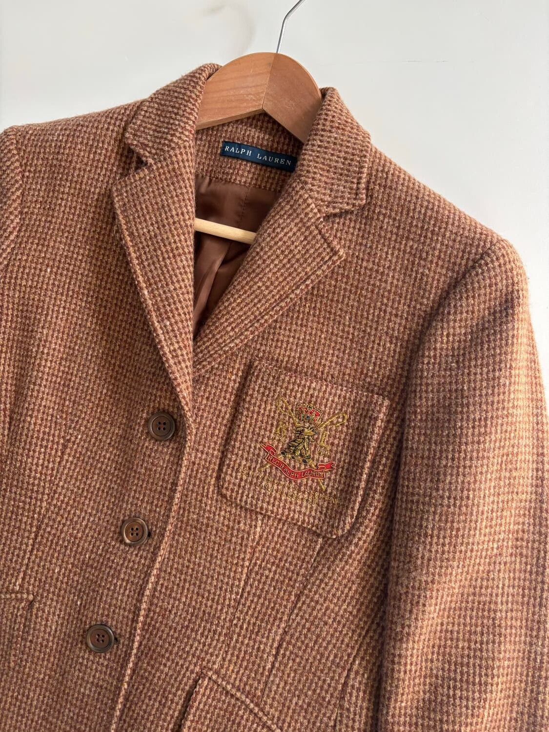 Polo Ralph Lauren Ralph Lauren Vintage Wool Jacket Size M / US 6-8 / IT 42-44 - 3 Thumbnail
