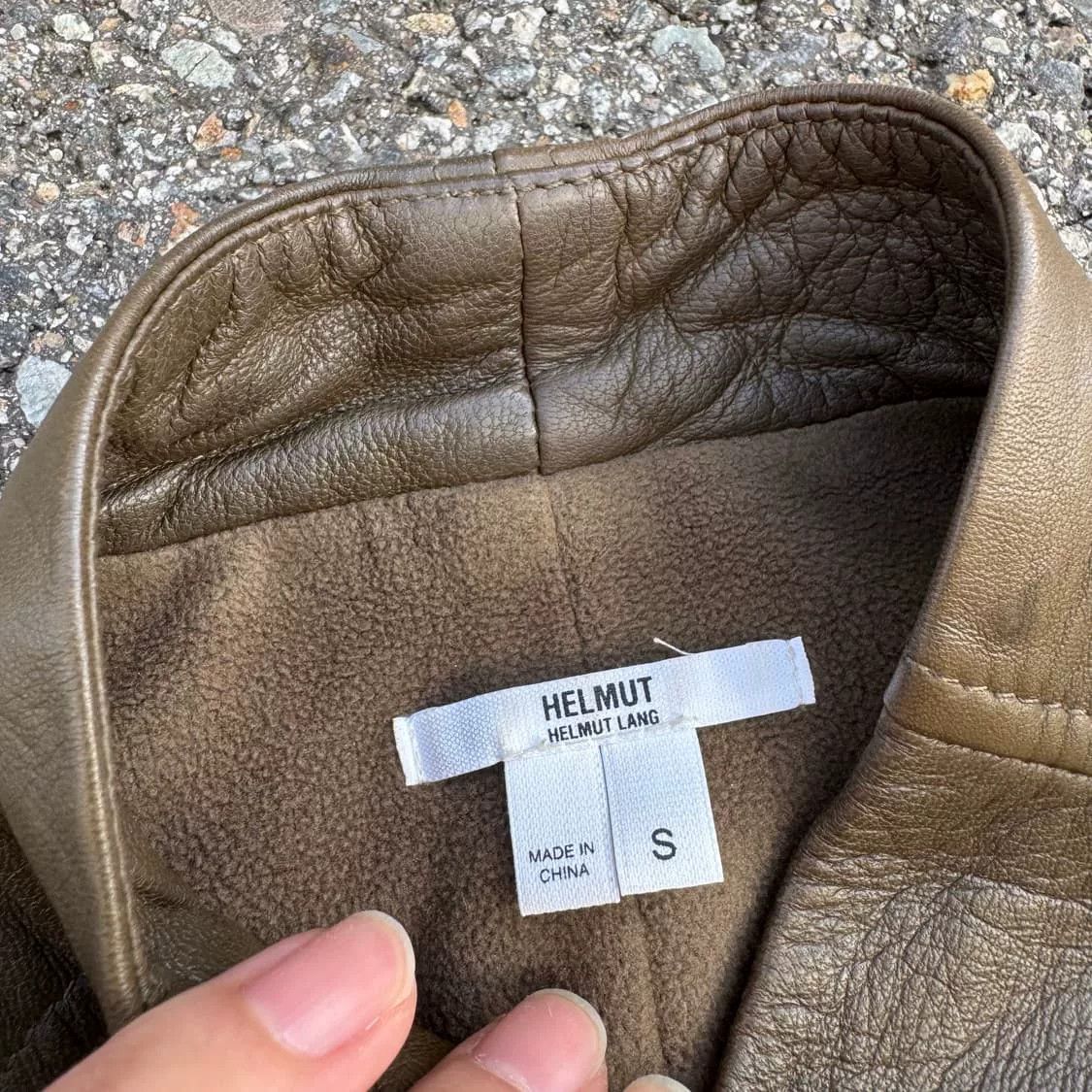 Helmut Lang Helmut Lang Vintage Leather Jacket Size US M / EU 48-50 / 2 - 6 Thumbnail