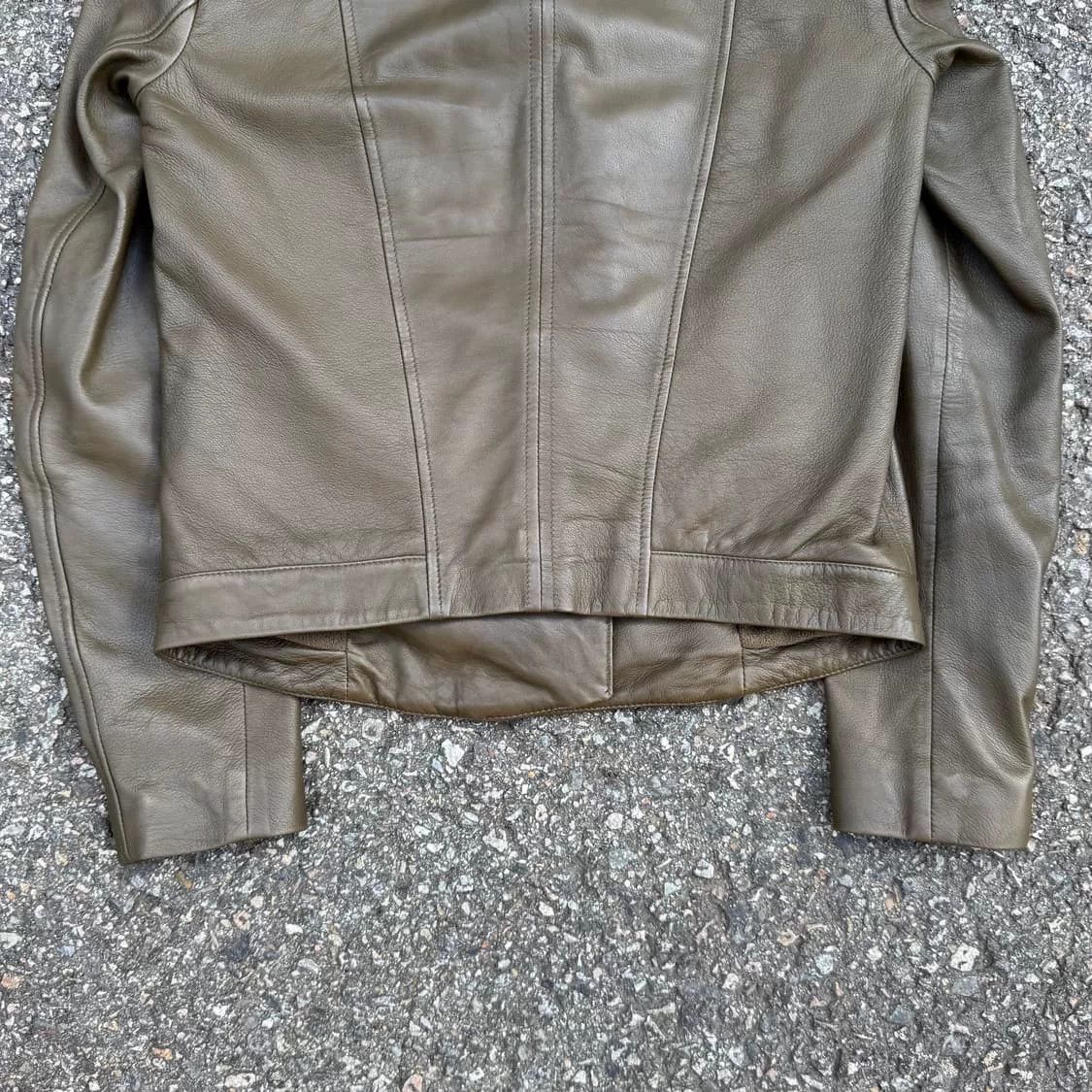 Helmut Lang Helmut Lang Vintage Leather Jacket Size US M / EU 48-50 / 2 - 9 Thumbnail
