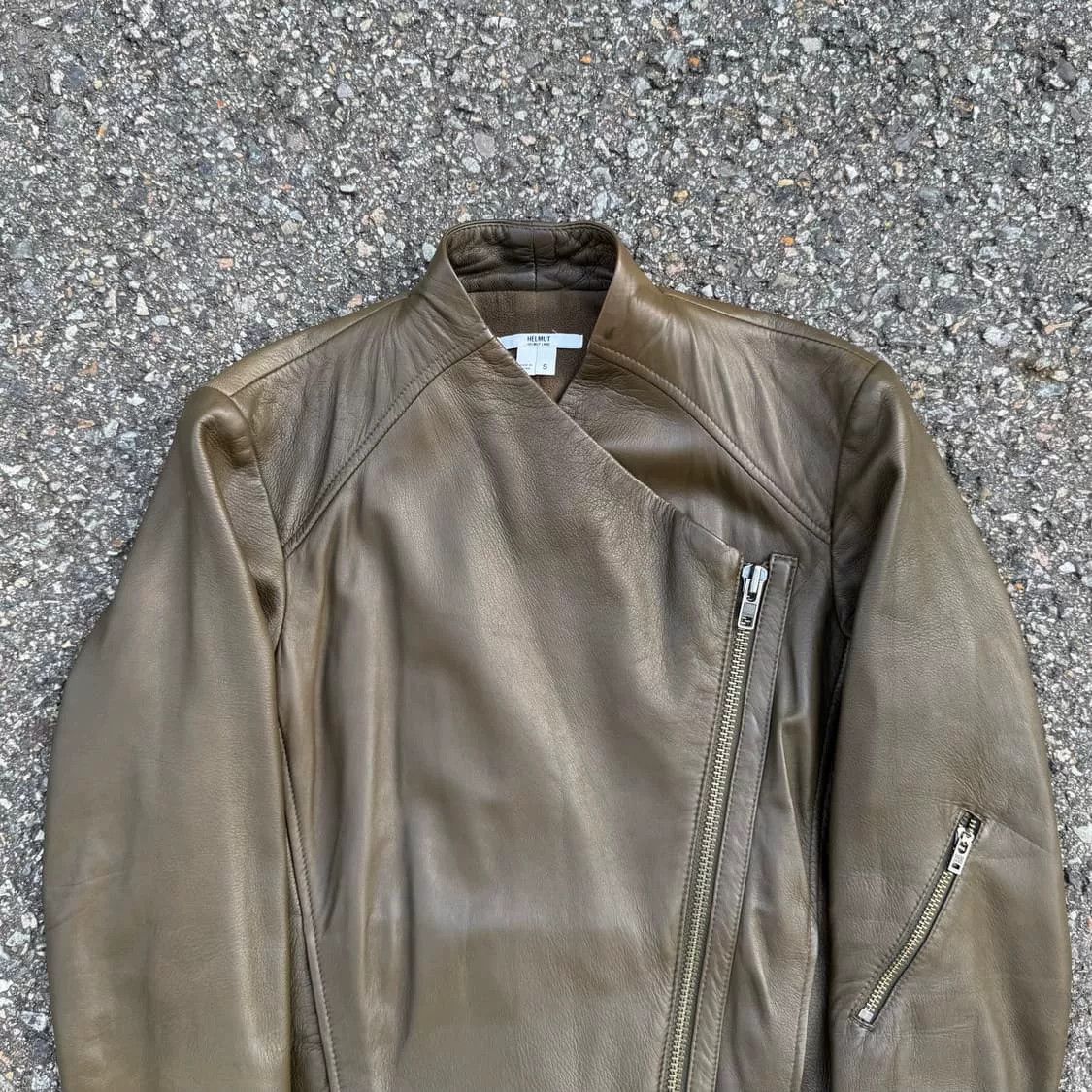 Helmut Lang Helmut Lang Vintage Leather Jacket Size US M / EU 48-50 / 2 - 3 Thumbnail