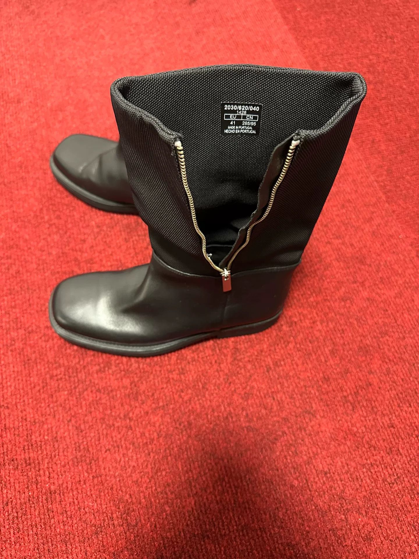Zara Zara Tracy Leather Boots Size US 8 / EU 41 - 4 Thumbnail