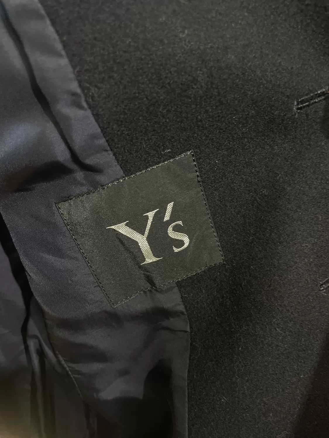 Yohji Yamamoto Yohji Yamamoto Vintage Wool Coat Size US XS / EU 42 / 0 - 3 Thumbnail