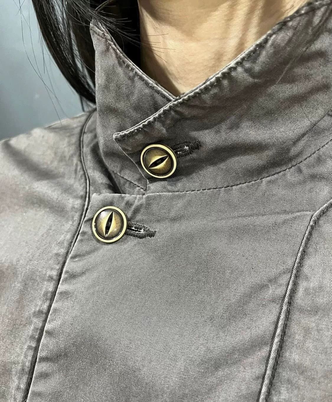Marithe + Francois Girbaud Marithe Francois Girbaud Vintage Dragon Eye Jacket Size US S / EU 44-46 / 1 - 2 Thumbnail