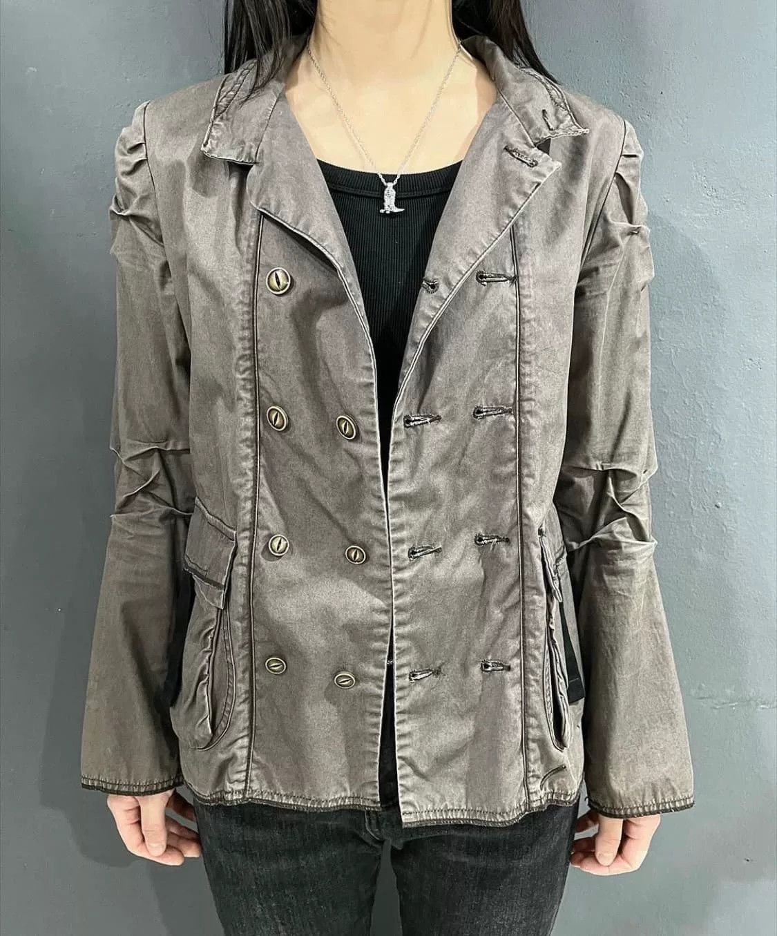 Marithe + Francois Girbaud Marithe Francois Girbaud Vintage Dragon Eye Jacket Size US S / EU 44-46 / 1 - 4 Thumbnail
