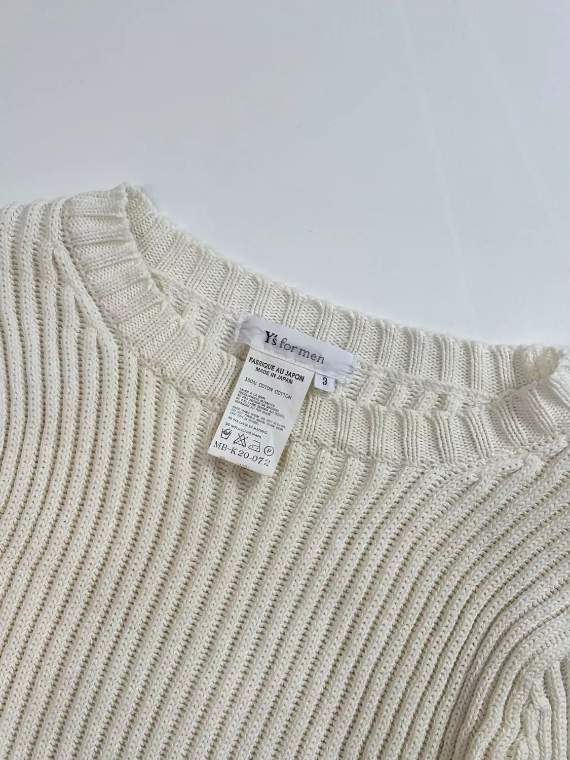 Yohji Yamamoto Yohji Yamamoto Vintage Knit Sweater Size M / US 6-8 / IT 42-44 - 7 Thumbnail
