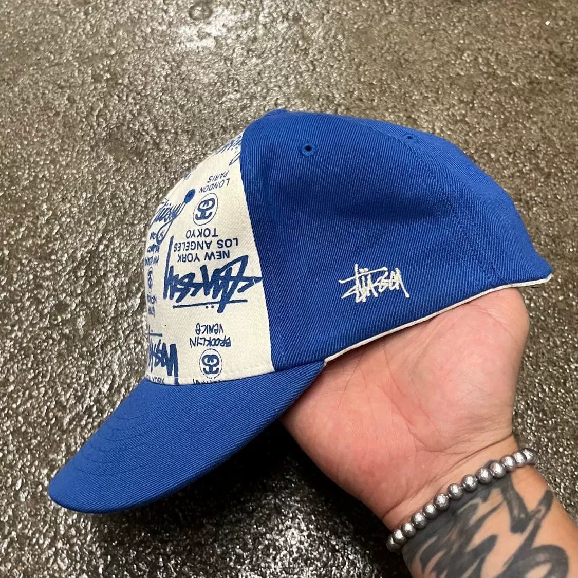 Stussy Stussy Vintage French Fashion Cap Size ONE SIZE - 2 Thumbnail