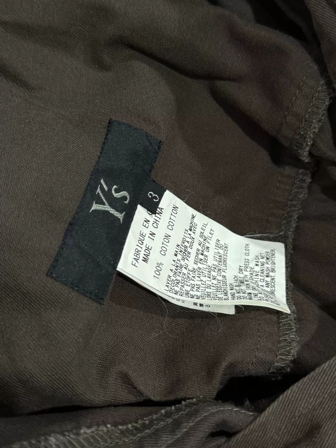 Yohji Yamamoto Yohji Yamamoto Vintage Cargo Skirt Size 39" - 3 Thumbnail