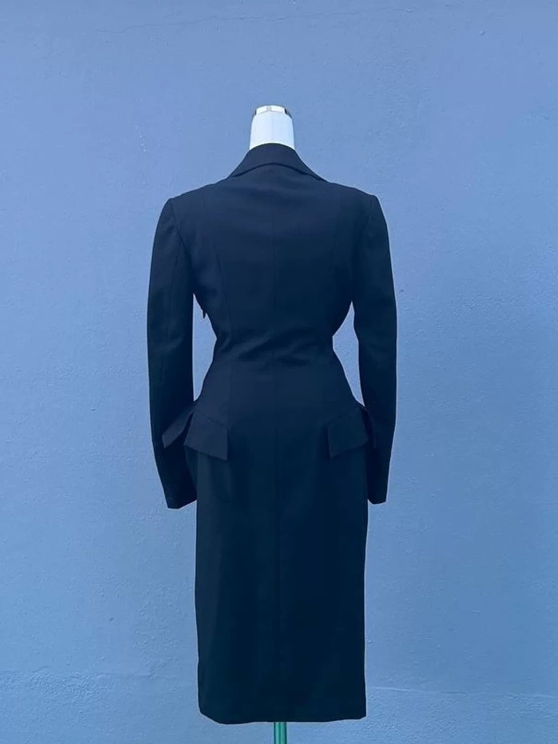 Yohji Yamamoto Yohji Yamamoto Vintage Wool Coat Size S / US 4 / IT 40 - 2 Thumbnail
