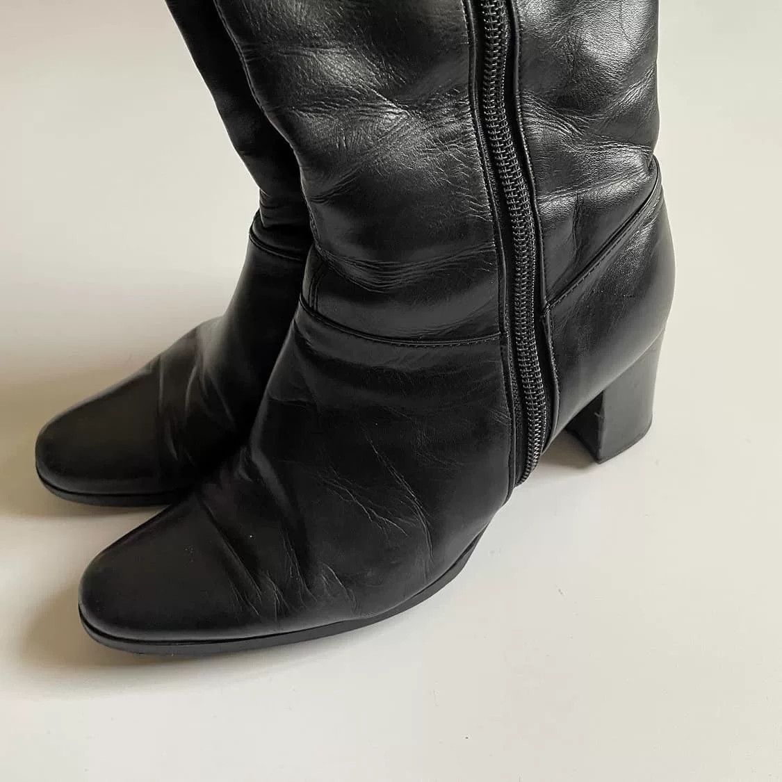 Yves Saint Laurent Yves Saint Laurent Vintage Knee-High Boots Size US 4 / IT 34 - 7 Thumbnail
