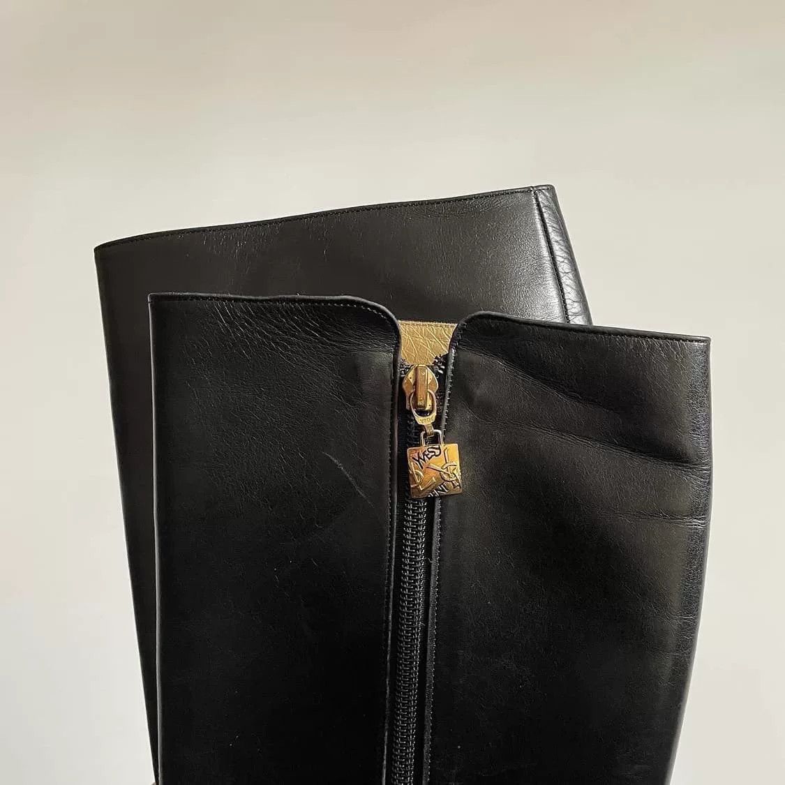 Yves Saint Laurent Yves Saint Laurent Vintage Knee-High Boots Size US 4 / IT 34 - 4 Thumbnail