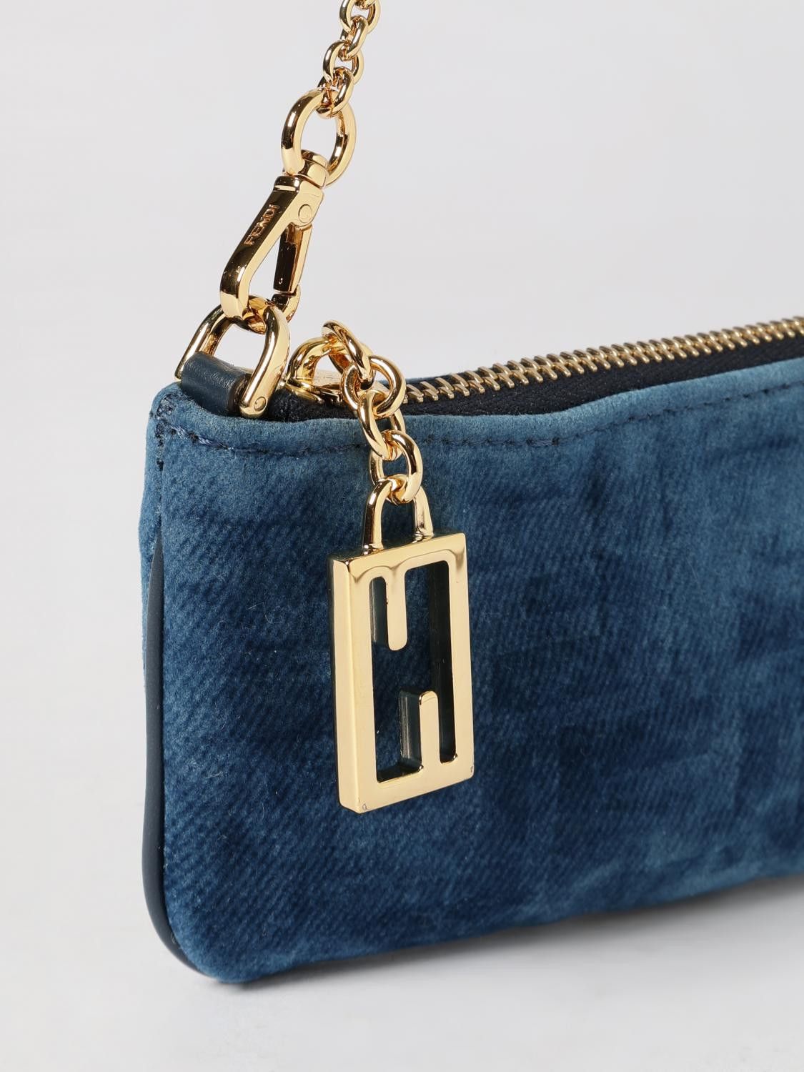 Fendi Fendi Mini Bag Woman Blue Size ONE SIZE - 3 Thumbnail
