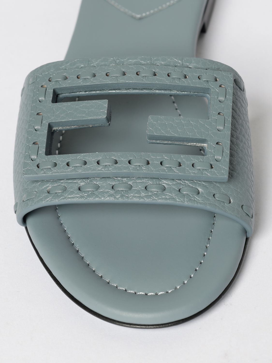 Fendi Fendi Heeled Sandal Woman Grey Size US 6 / IT 36 - 4 Thumbnail