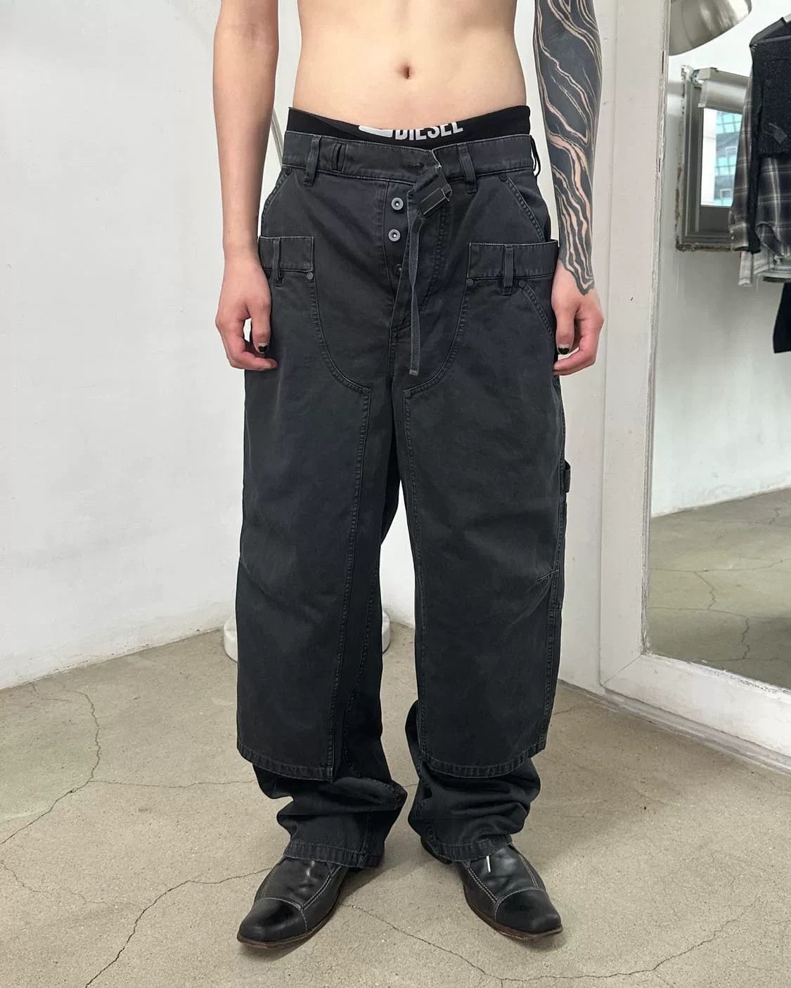 032c 032c Houston Dark Cargo Pants Size US 38 / EU 54 - 3 Thumbnail