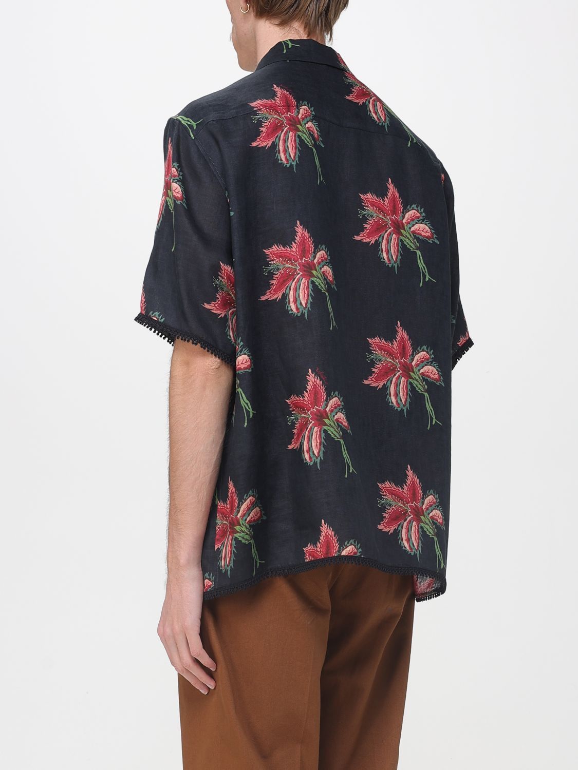 Valentino Valentino Shirt Men Black Size US M / EU 48-50 / 2 - 3 Thumbnail