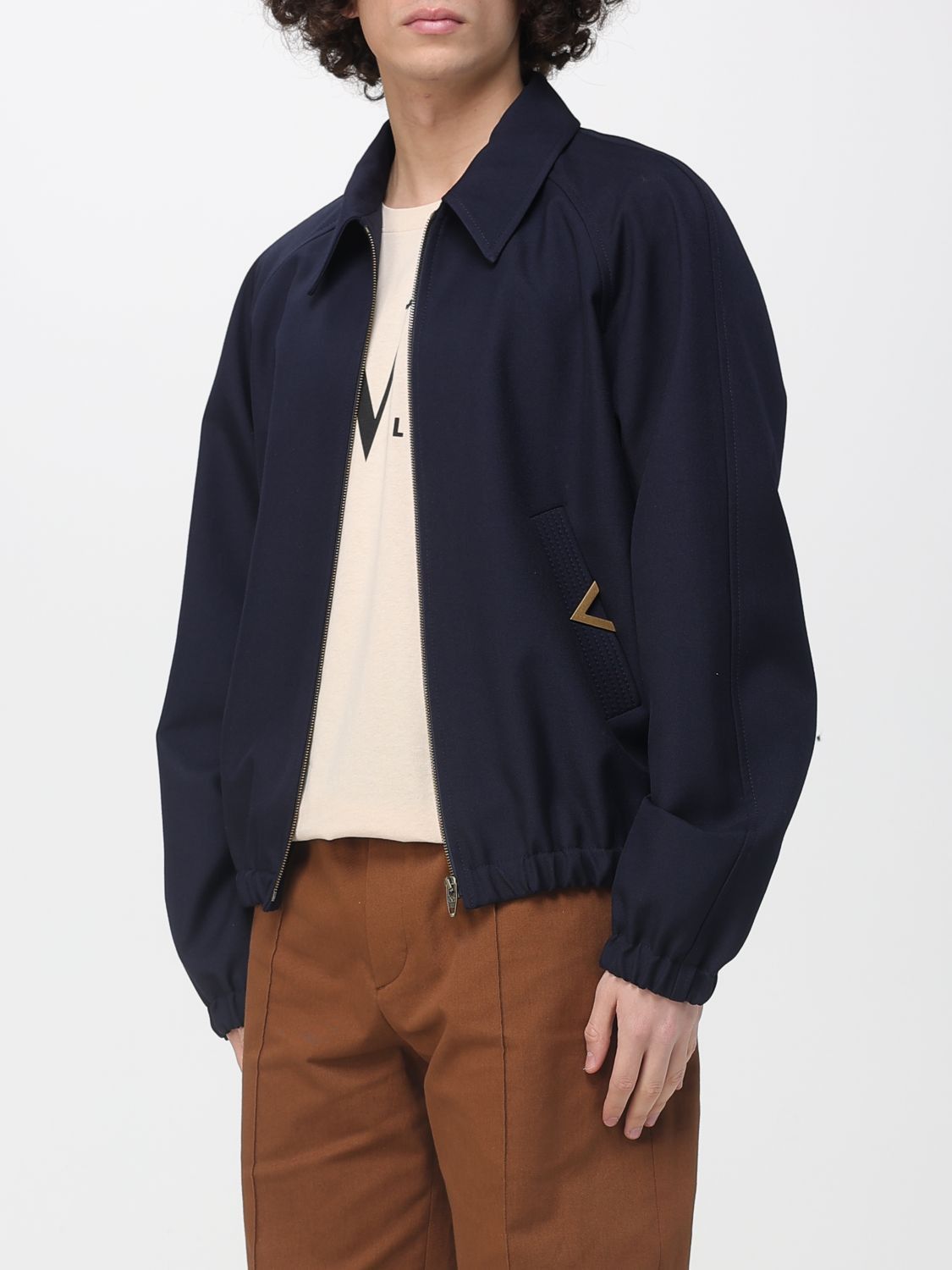 Valentino Valentino Jacket Men Navy Size US XL / EU 56 / 4 - 4 Thumbnail