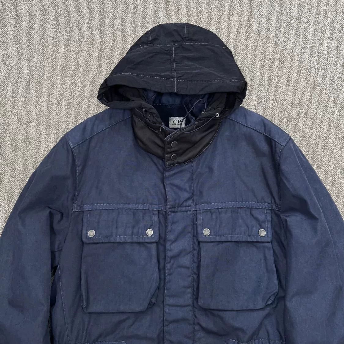 C.P. Company CP Company Prussian Blue Cargo Jacket Size US XXL / EU 58 / 5 - 3 Thumbnail