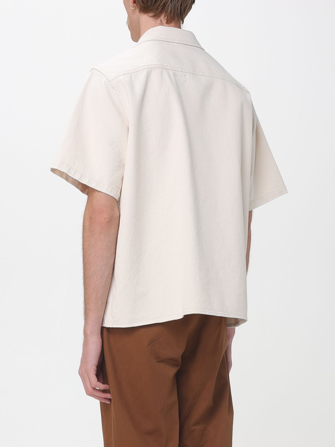 Valentino Valentino Shirt Men Ivory Size US L / EU 52-54 / 3 - 3 Thumbnail