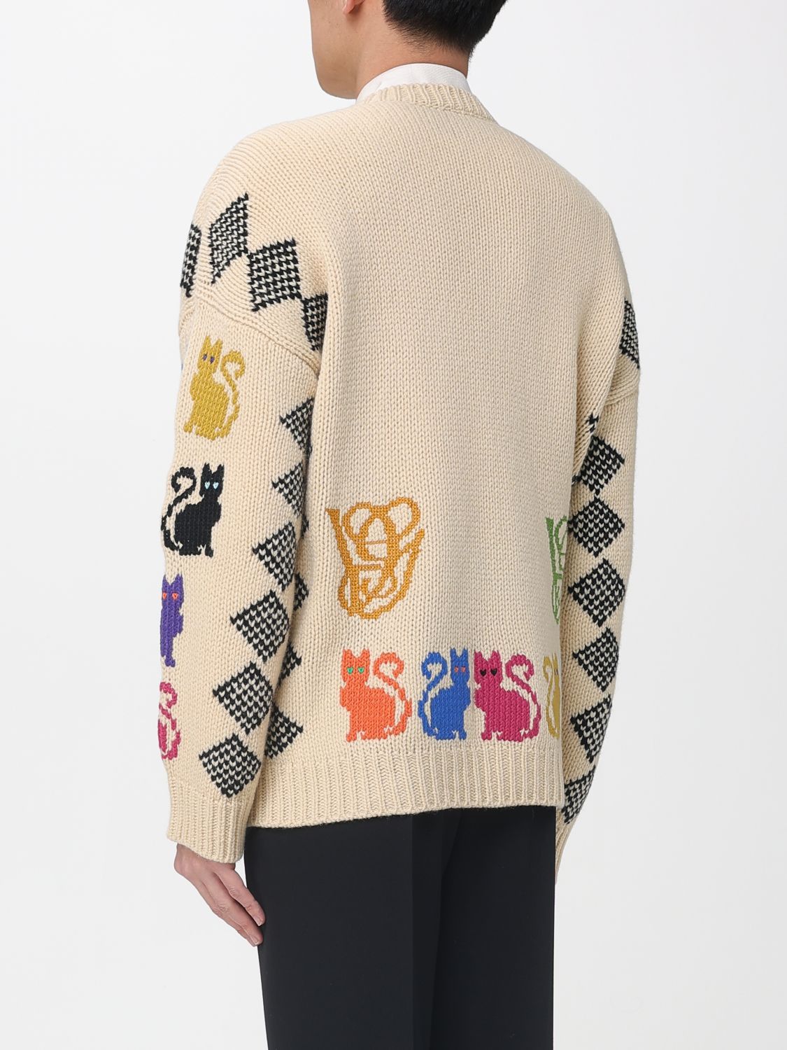 Valentino Valentino Sweater Men Multicolor Size US M / EU 48-50 / 2 - 3 Thumbnail