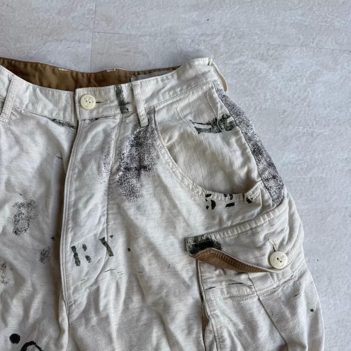 Kapital Kapital Vintage Theseus Brand Shorts Size US 37 - 3 Thumbnail